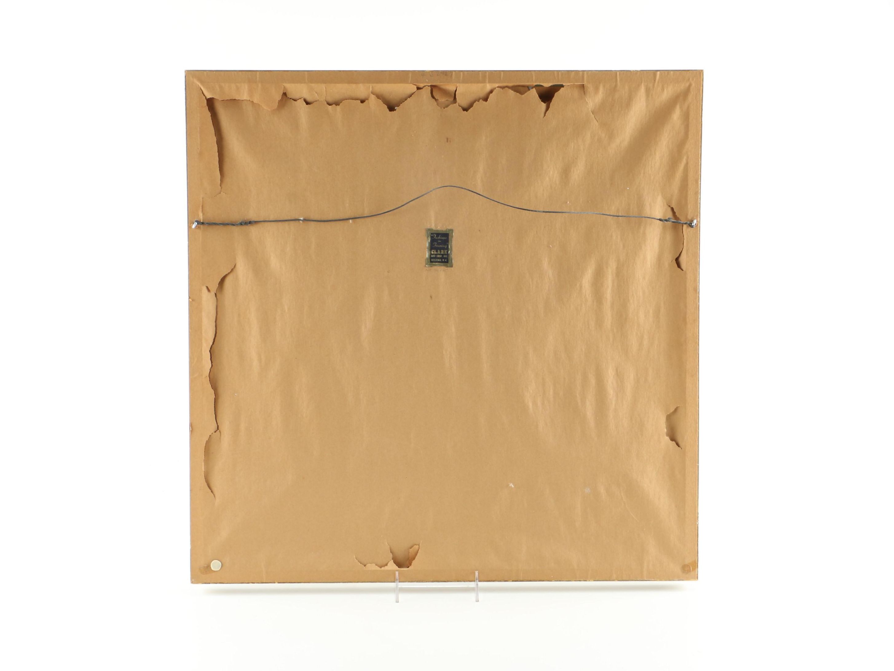 1969 Laura Grosch Original Gouache on Paper