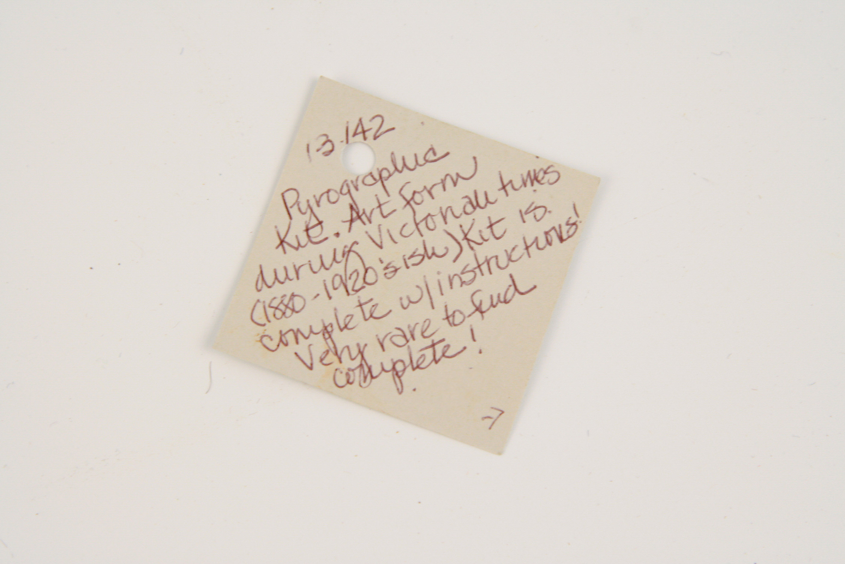 Antique Pyrographic Outfit with Boxes