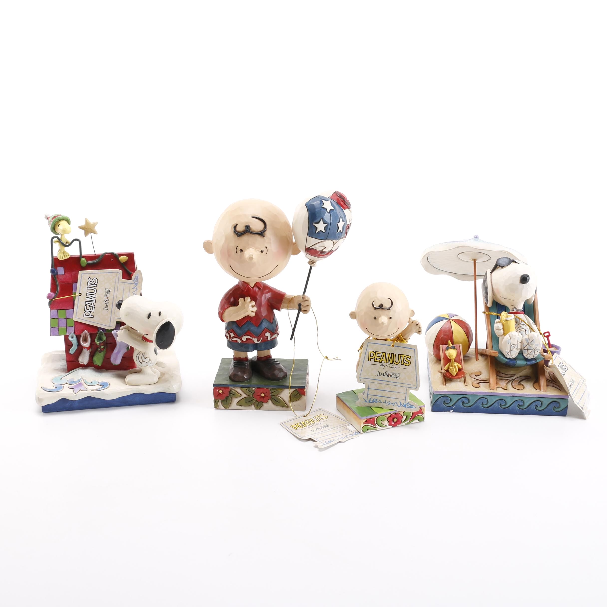 Selection of "Peanuts" Figures Designed by Jim Shore