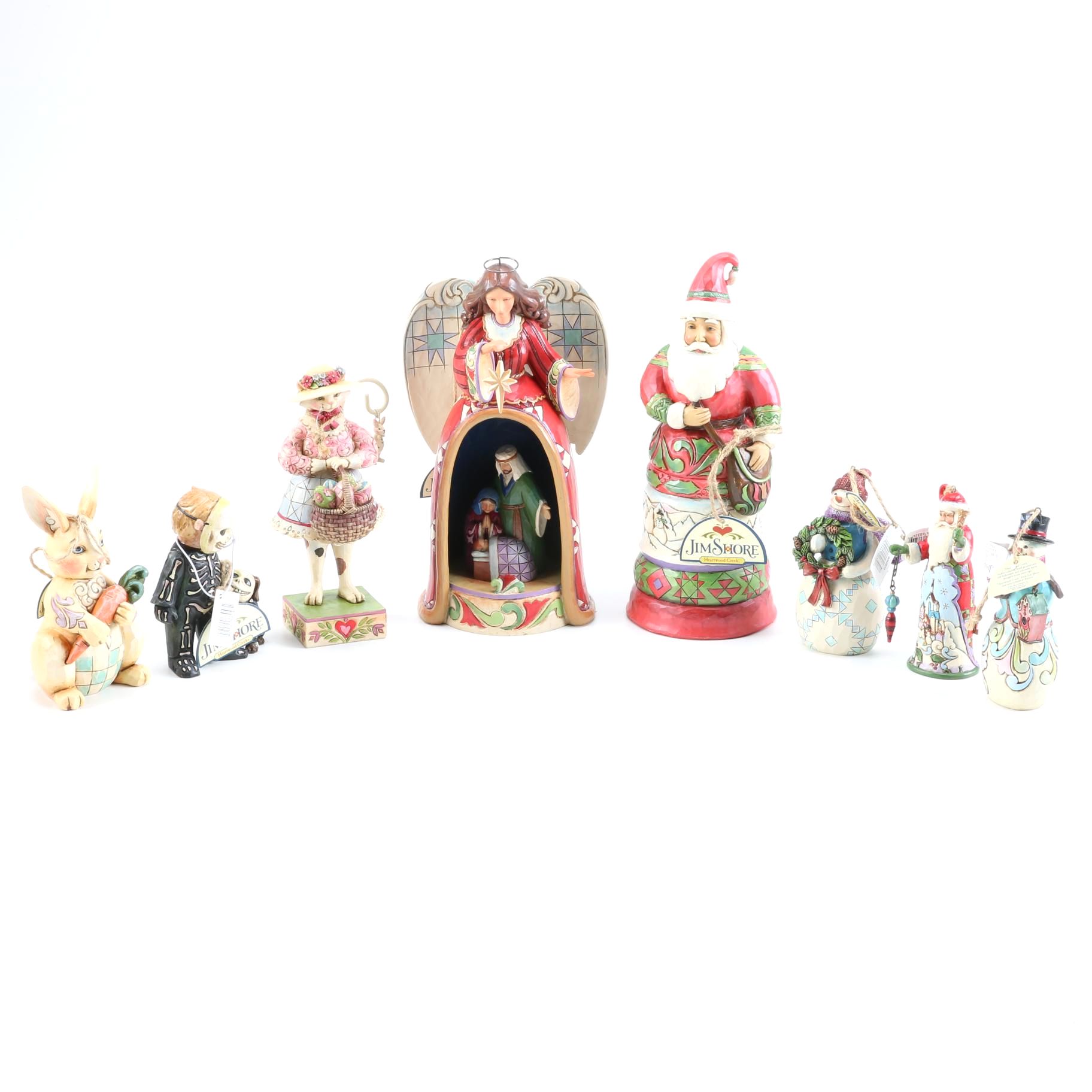 Enesco Jim Shore Holiday Figurines