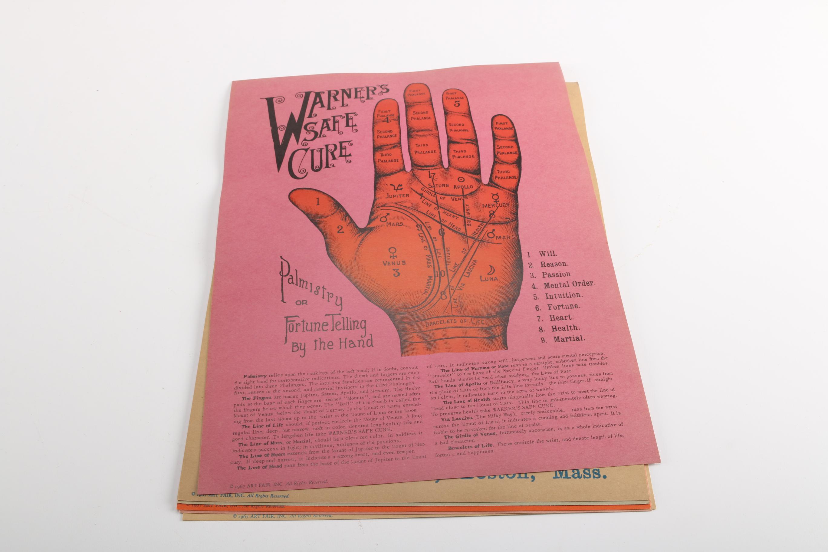 Vintage 1967 "Old Tyme" Trade Posters