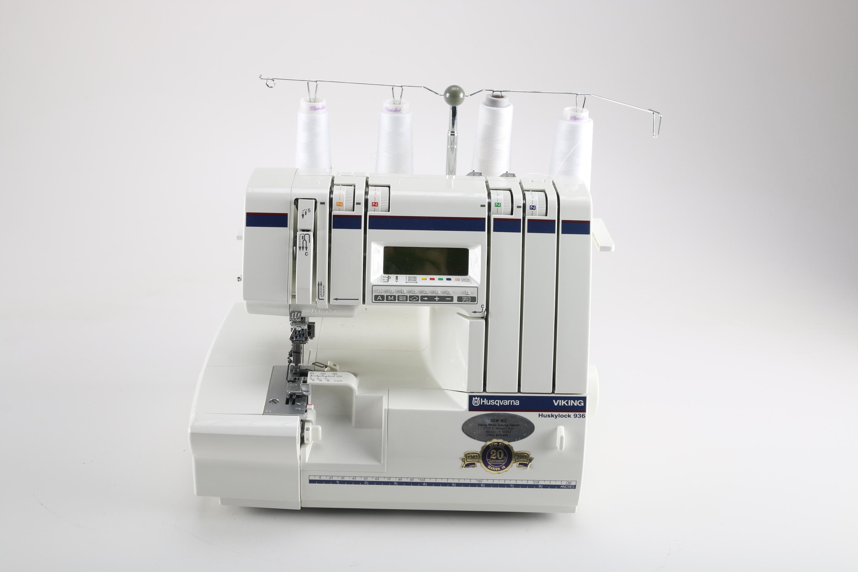 Viking Husqvarna Huskylock 936 Serger Sewing Machine