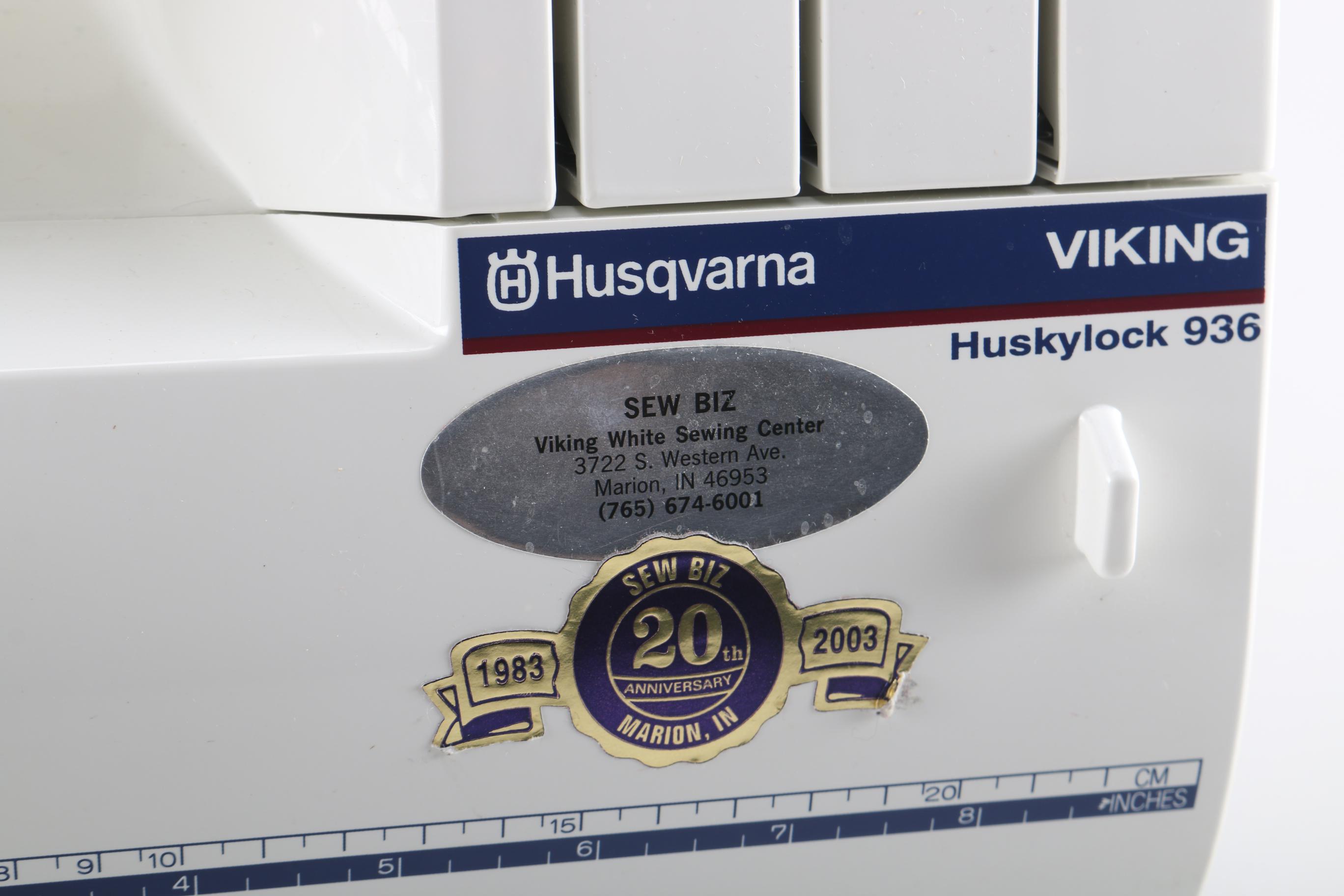 Viking Husqvarna Huskylock 936 Serger Sewing Machine