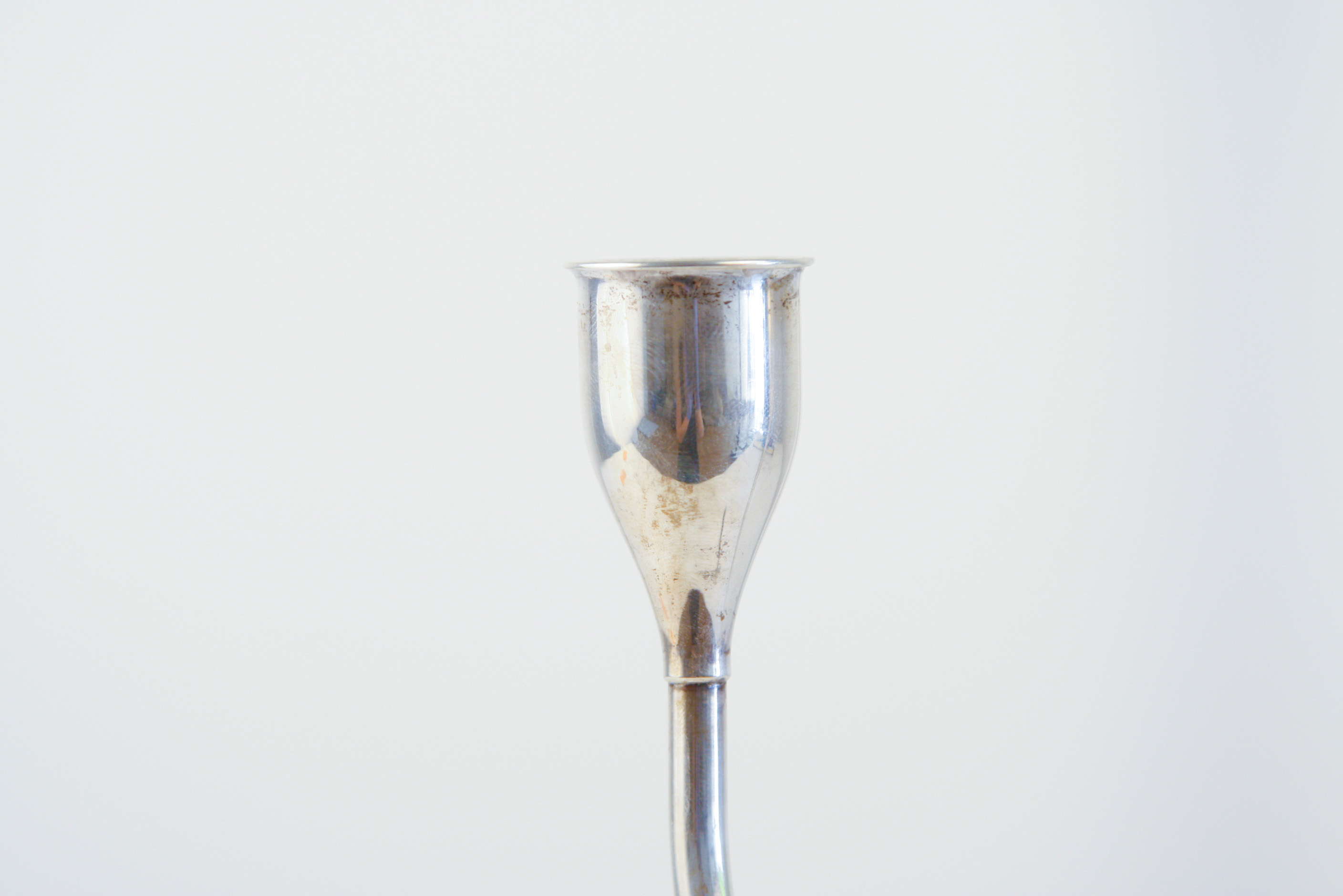 Pair of Mid-Century Towle Weighted Sterling Silver Candleholders