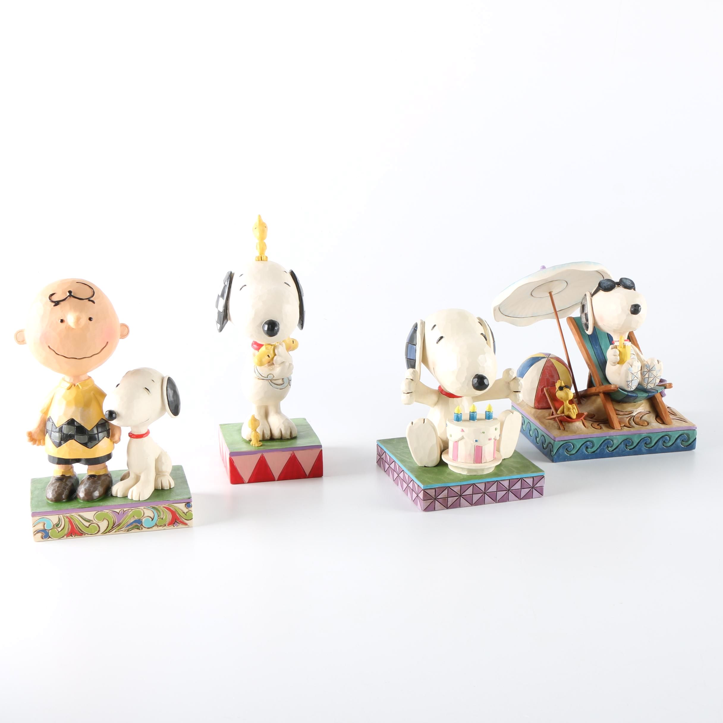Selection of "Peanuts" Figures Designed by Jim Shore