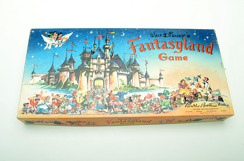 1950s–1970s Disney Theme Parks Board Games