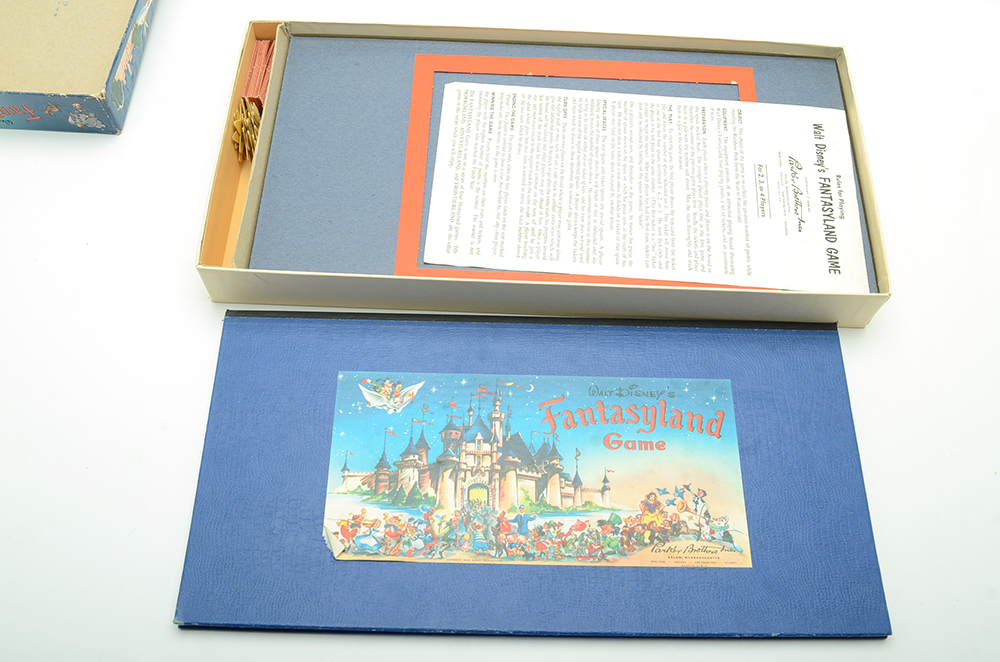 1950s–1970s Disney Theme Parks Board Games