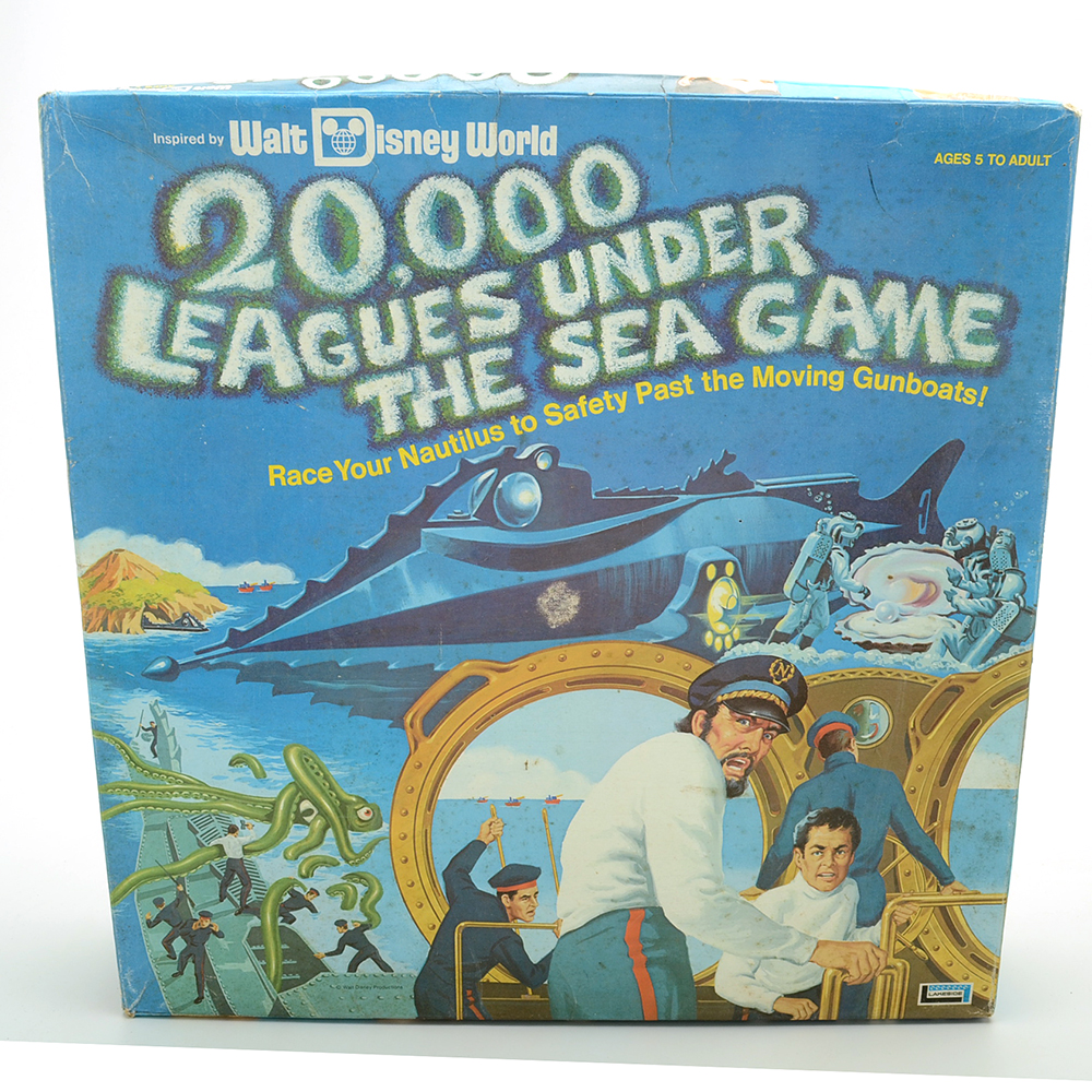 1950s–1970s Disney Theme Parks Board Games