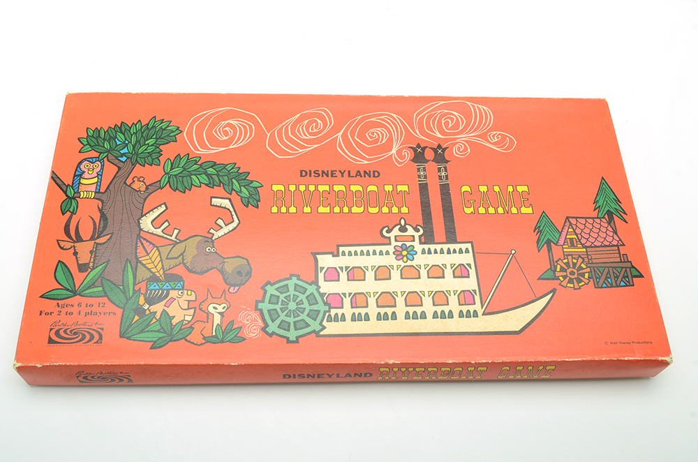 1950s–1970s Disney Theme Parks Board Games