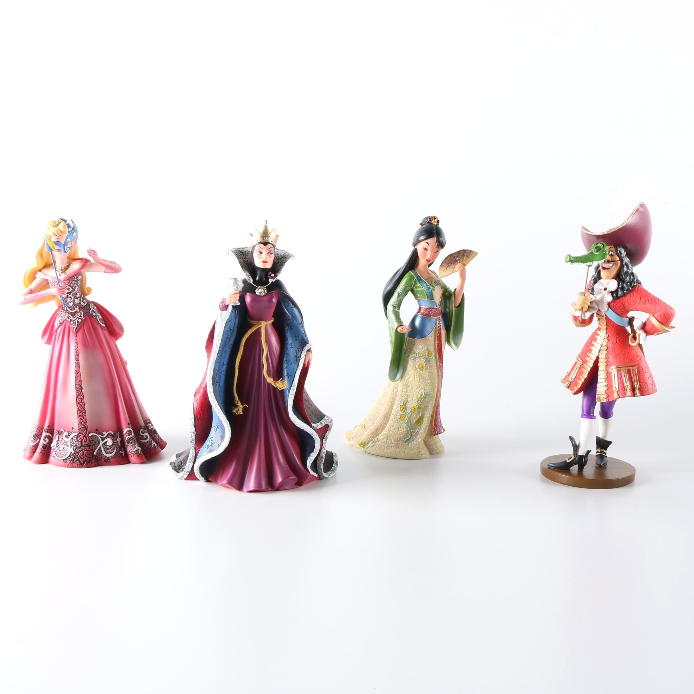 Assortment of "Disney Showcase Collection" Figures