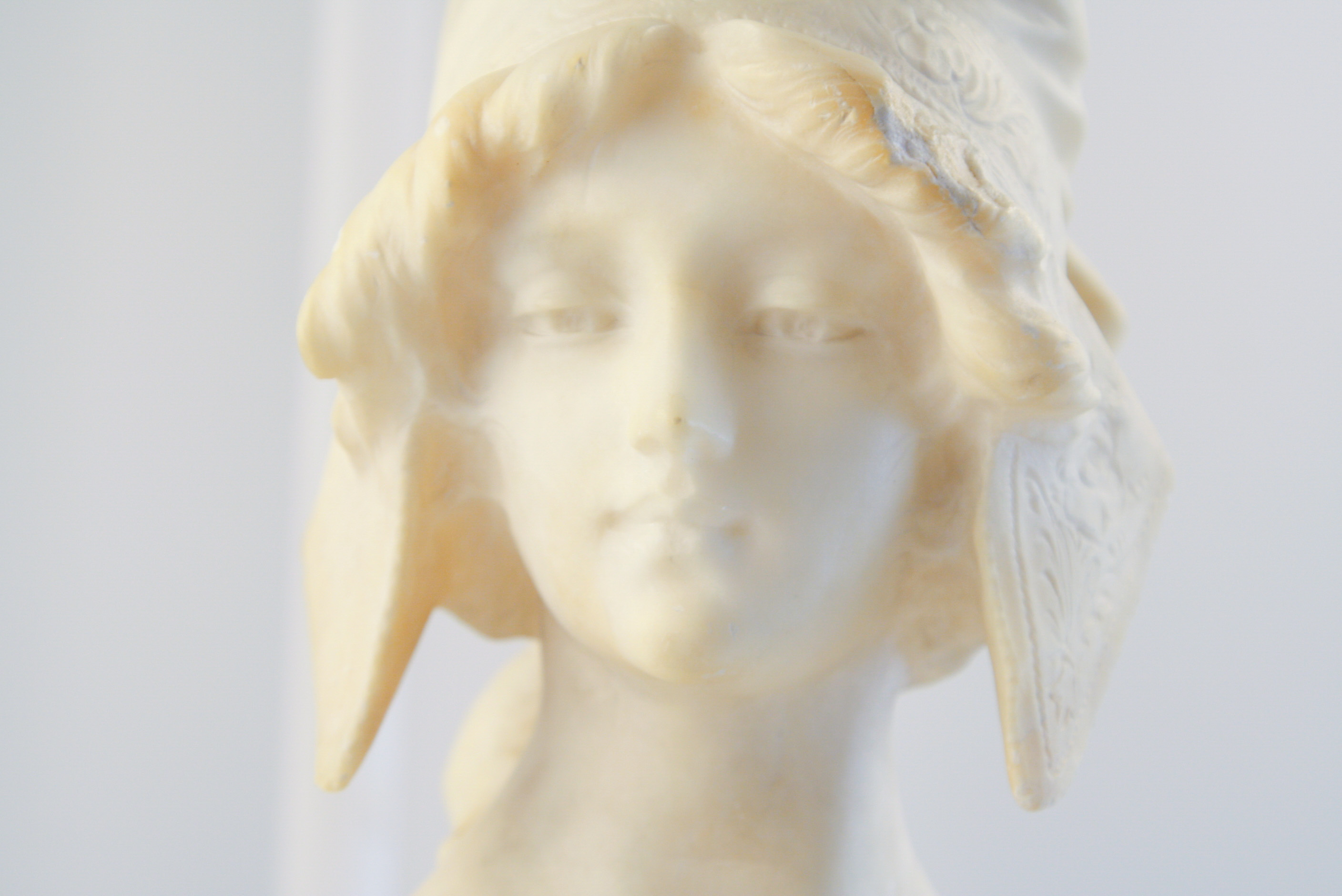 Late 19th Century G. Pochini Marble Bust of a Woman
