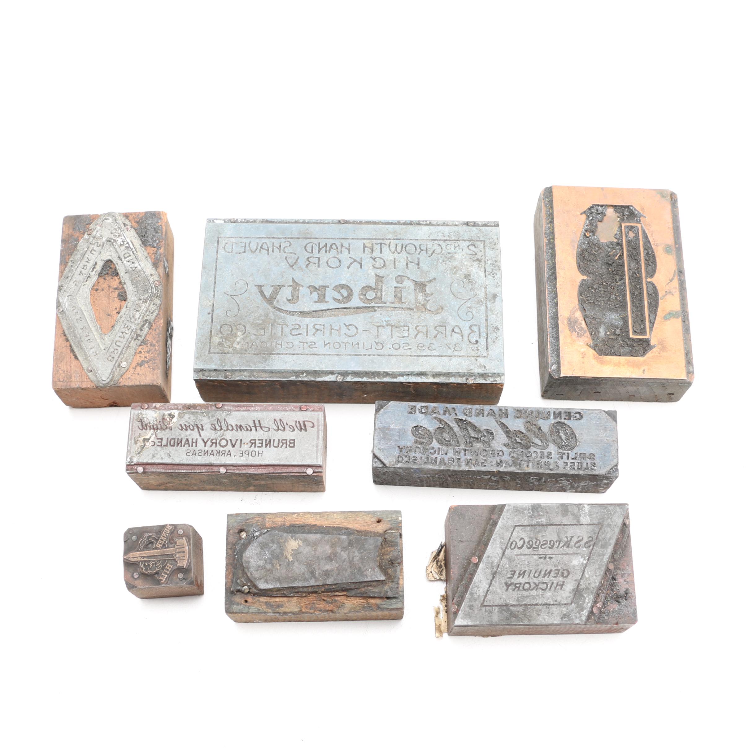 Commercial Label Printing Blocks