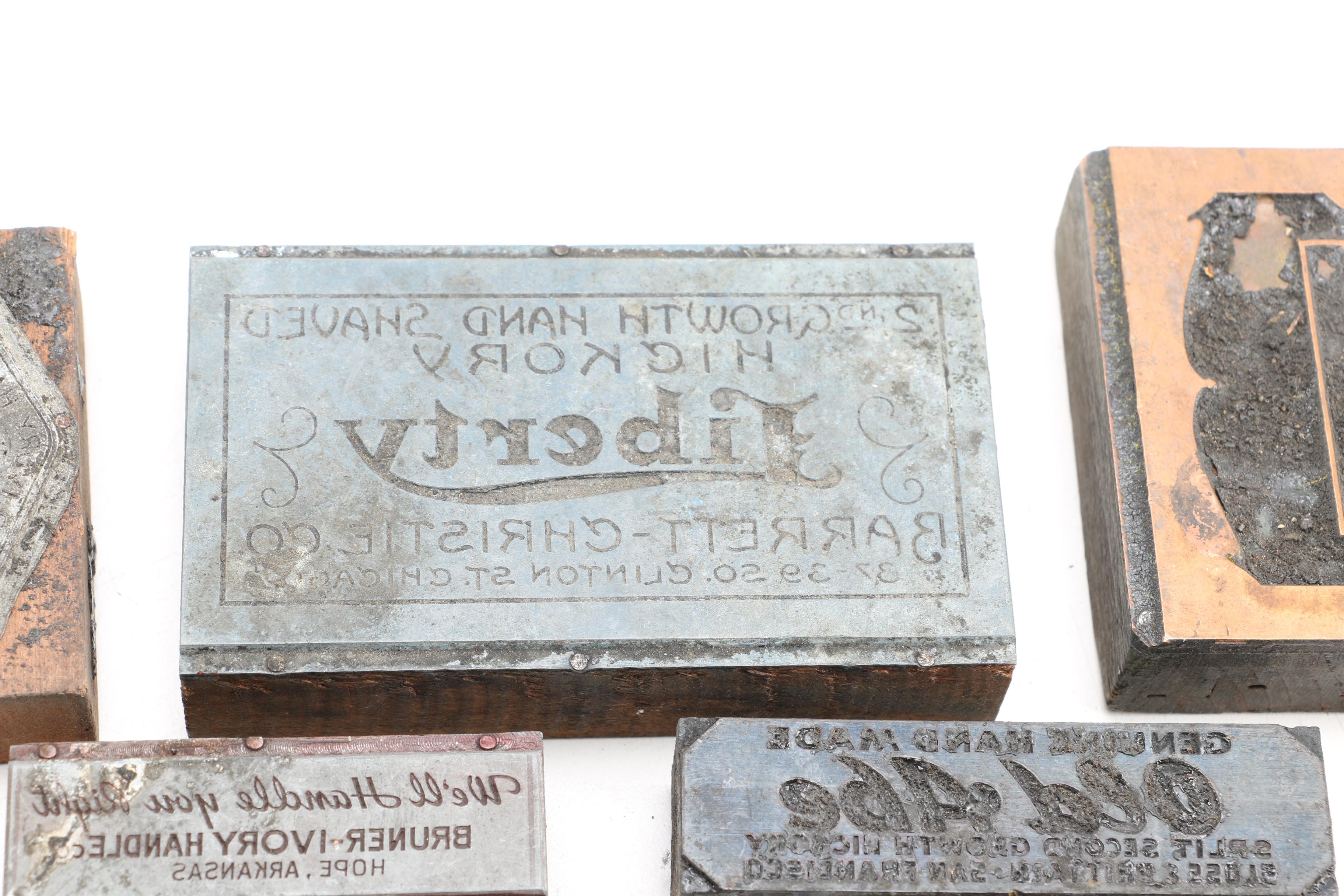 Commercial Label Printing Blocks