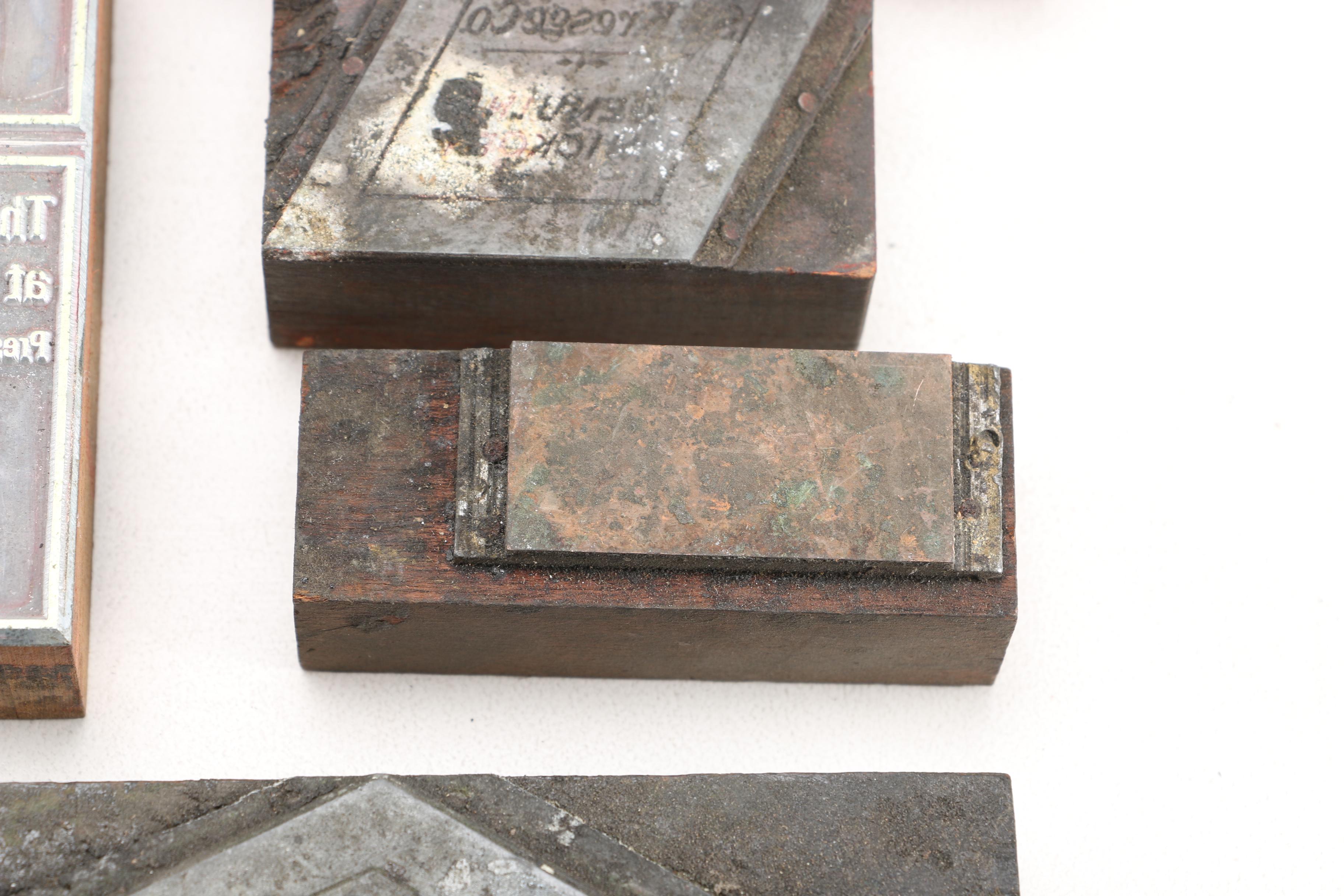 Commercial Print Blocks Including Opryland Coupon