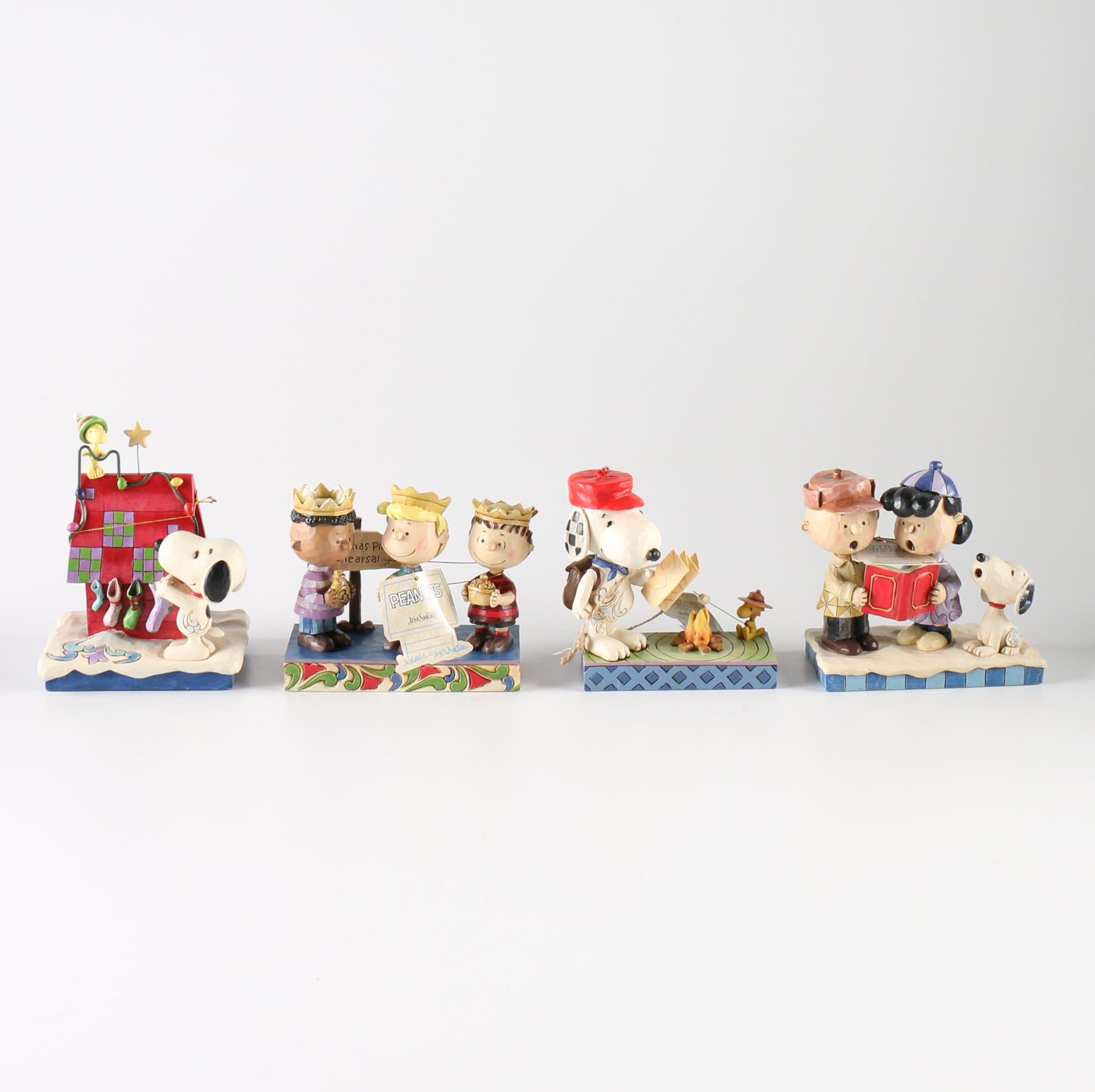 Selection of "Peanuts" Figures Designed by Jim Shore
