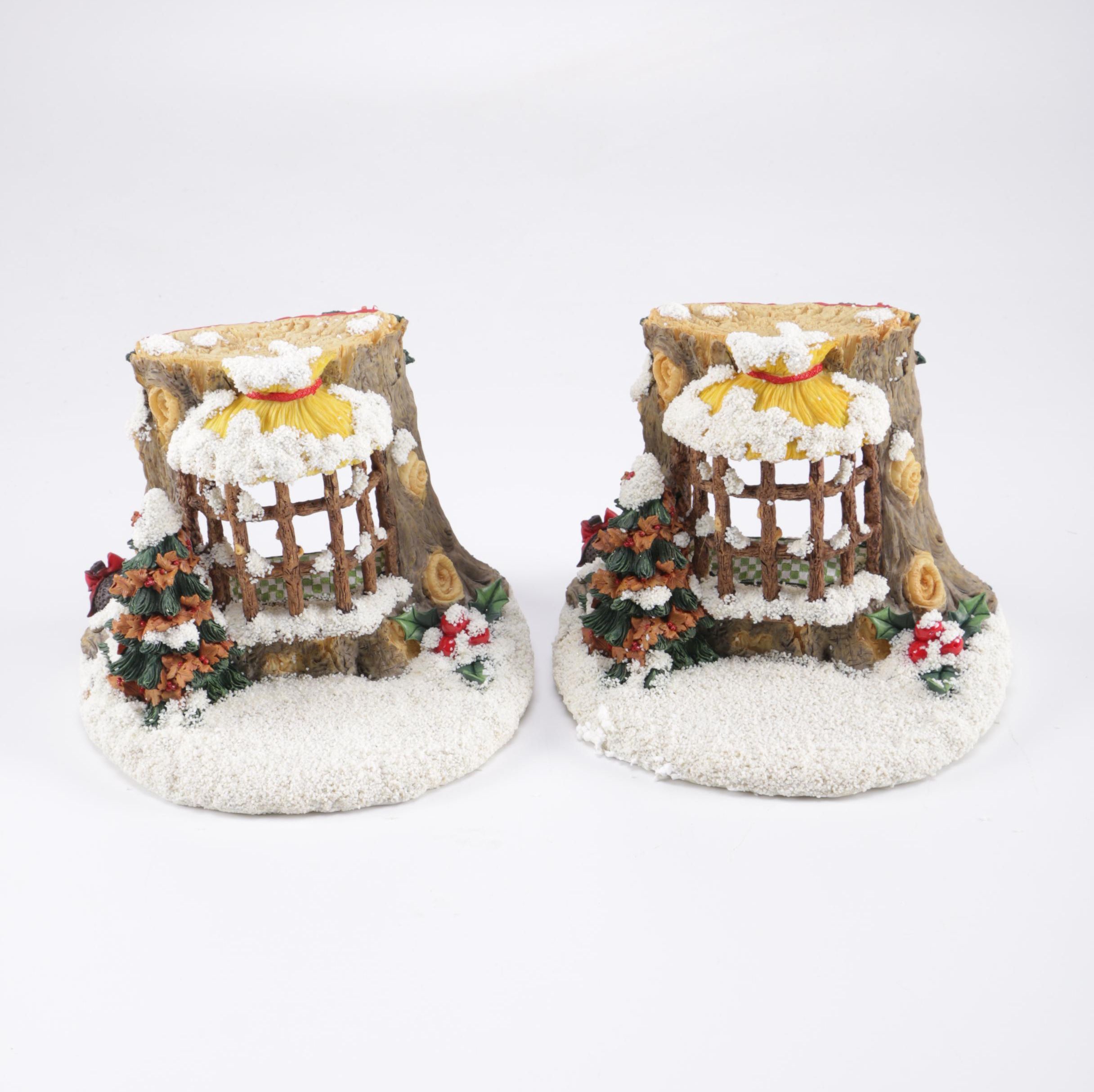 Pair of "A House Full Of Love" Decor from Fitz and Floyd's "Charming Tails"