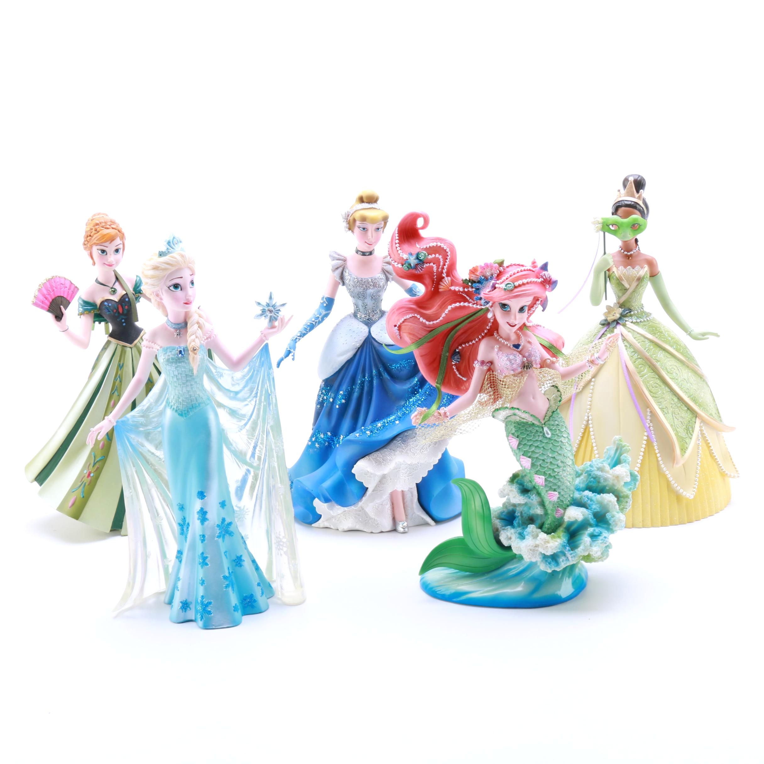 Disney Showcase Collection Figurines Featuring Princesses