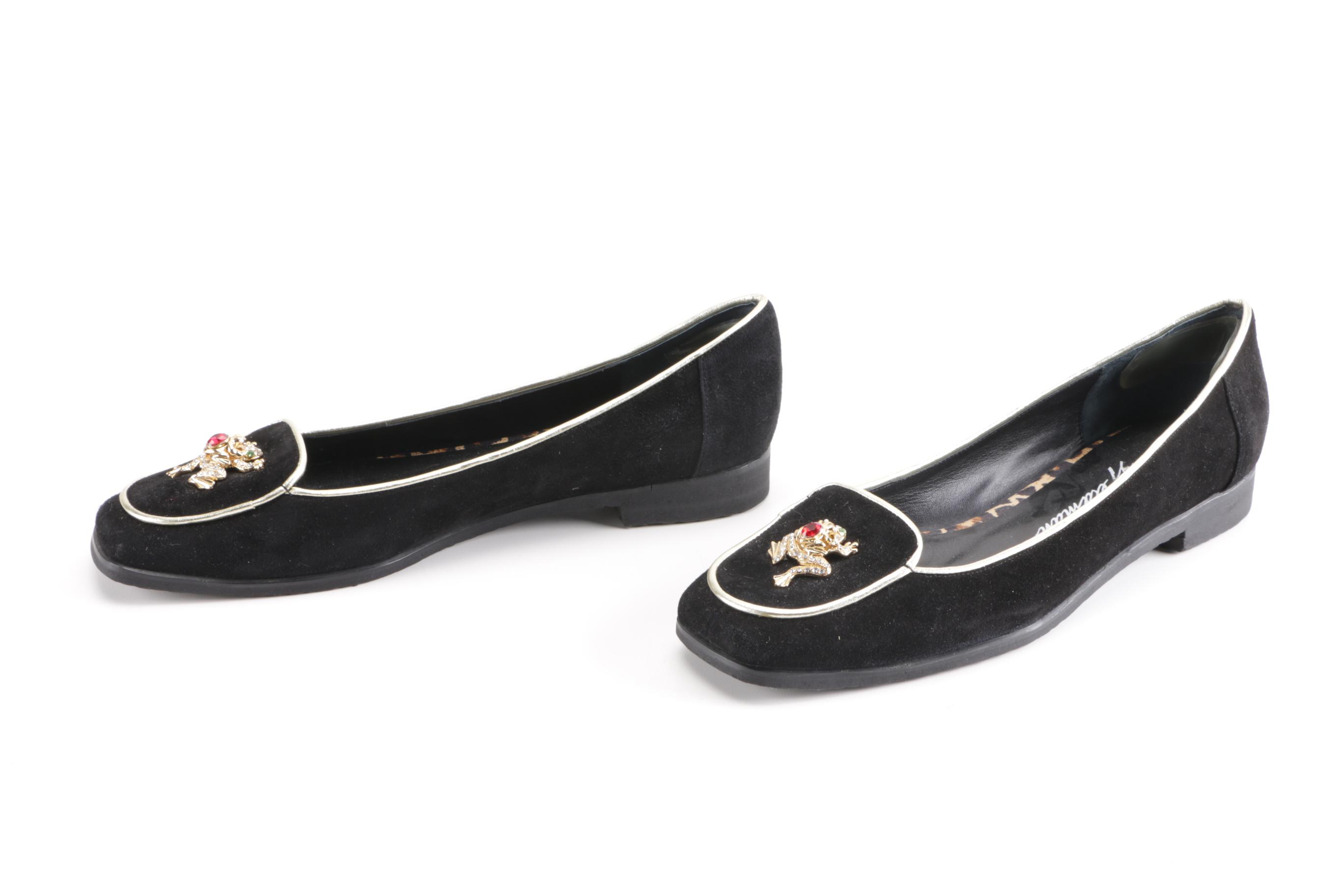 Women's Leather Flats Including Prada