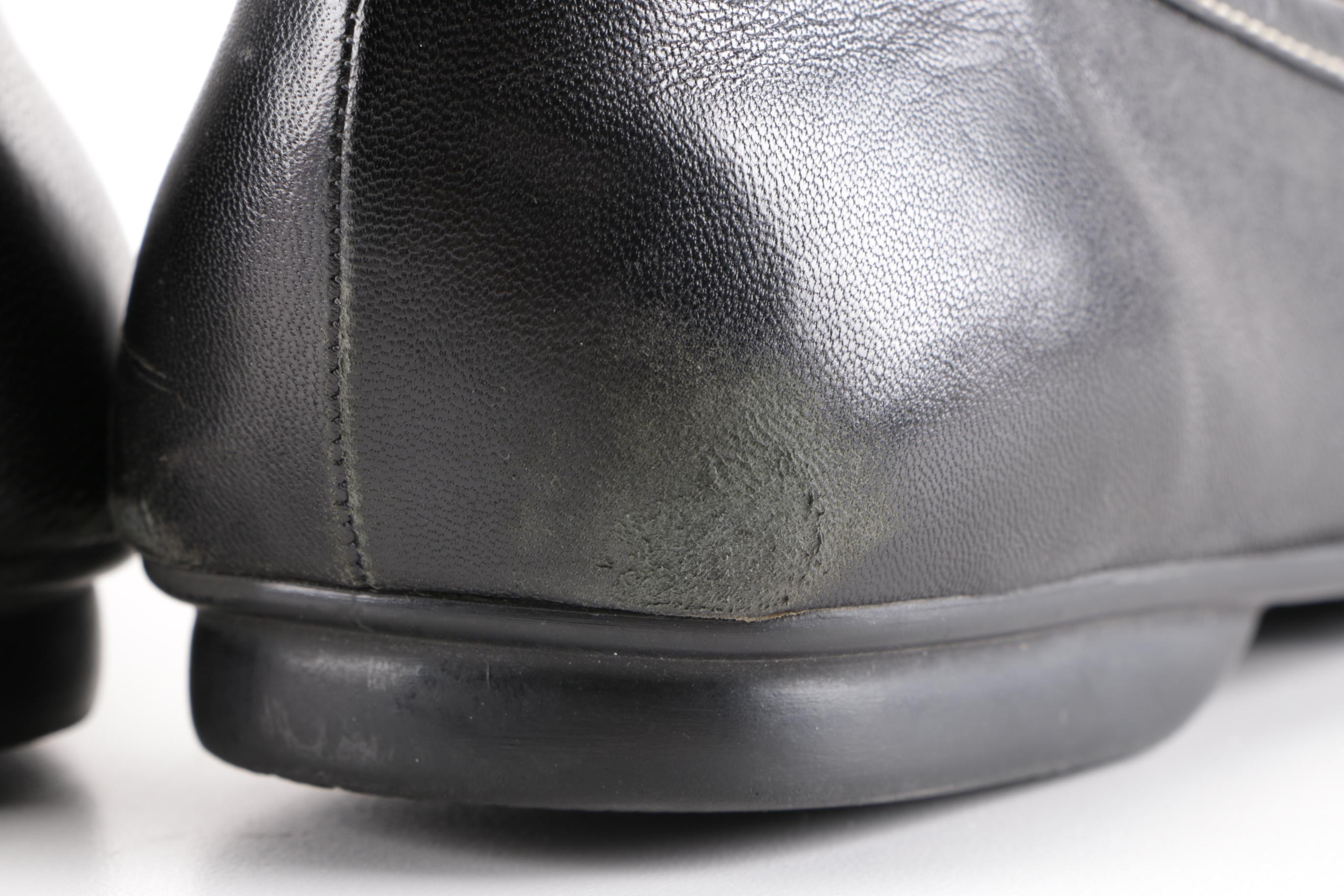 Women's Leather Flats Including Prada