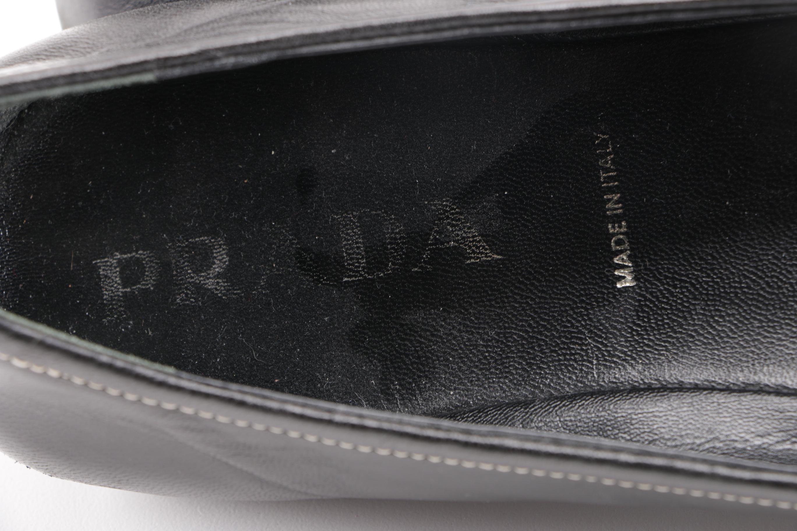 Women's Leather Flats Including Prada