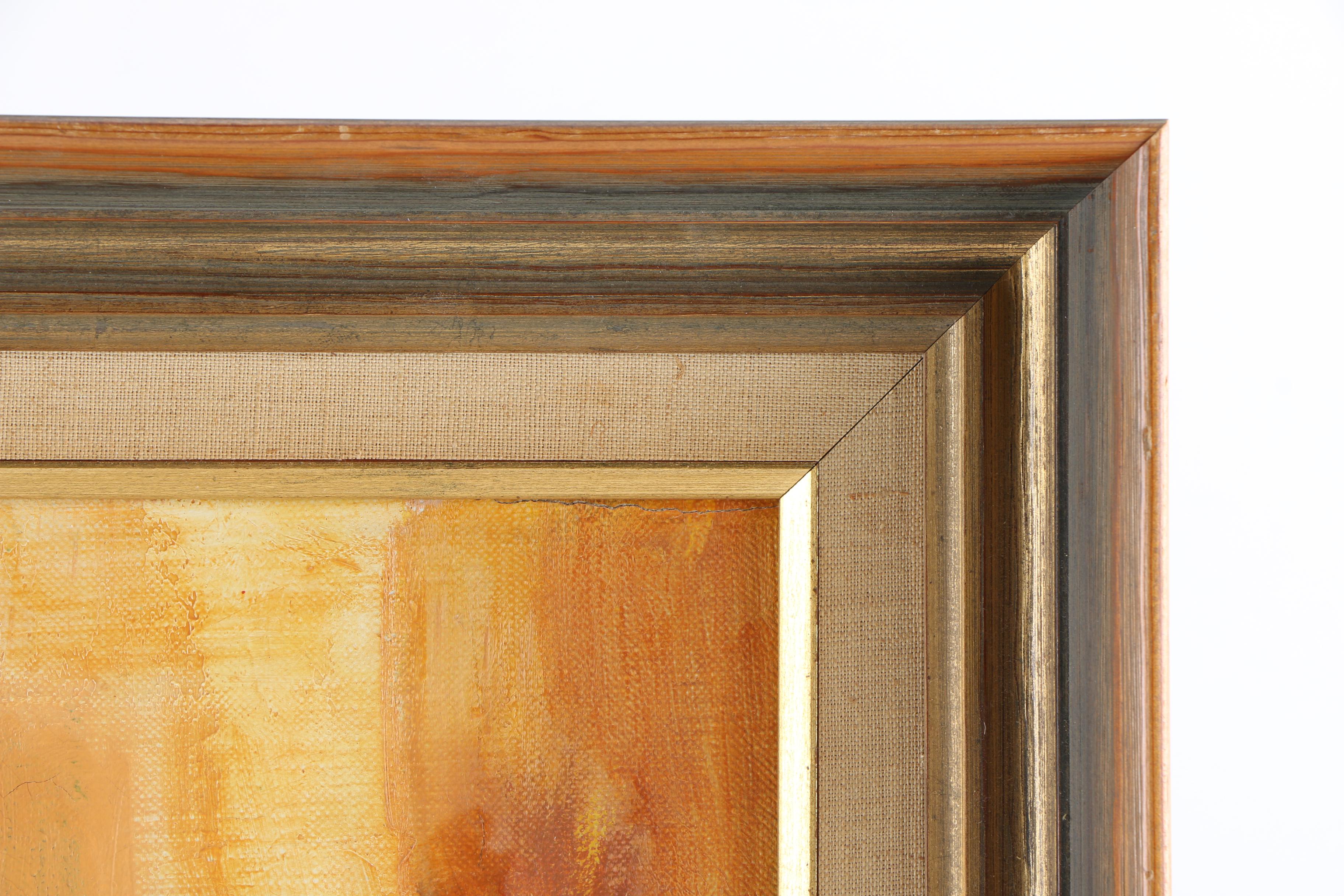 Oil Painting on Canvas of Abstract Composition