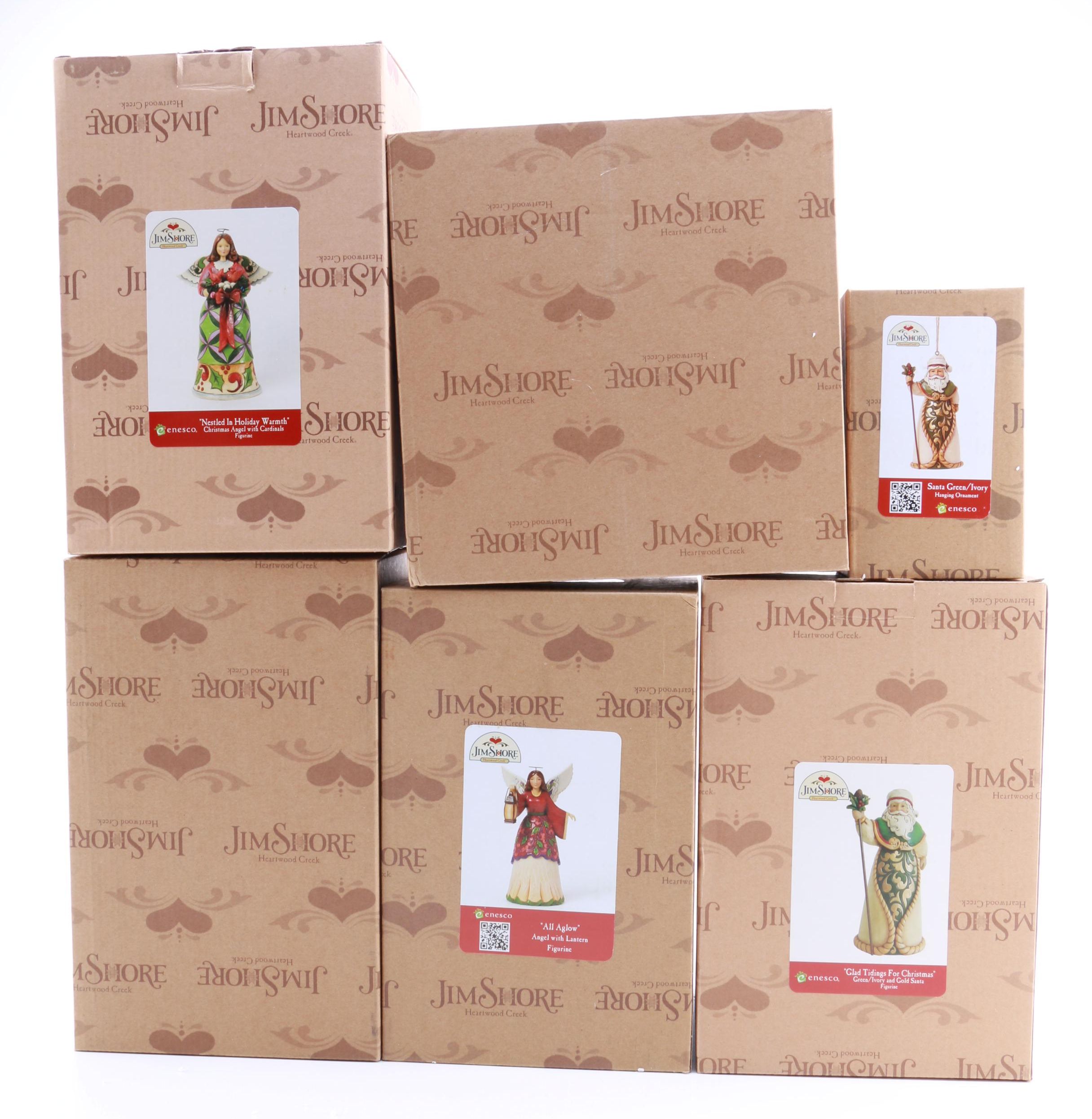 Holiday Figurines by Jim Shore.