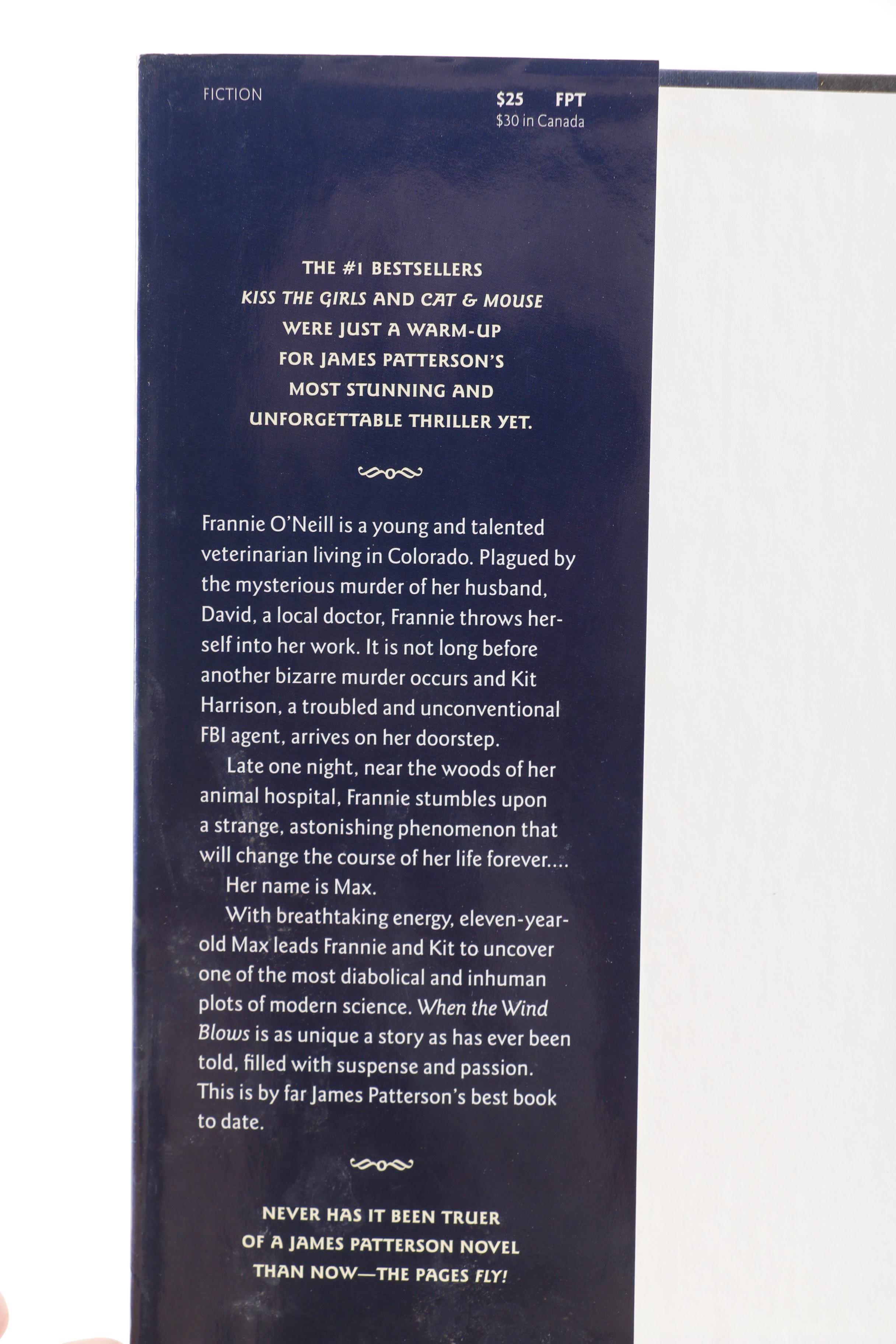 First Edition James Patterson Novels including "The Lakehouse"