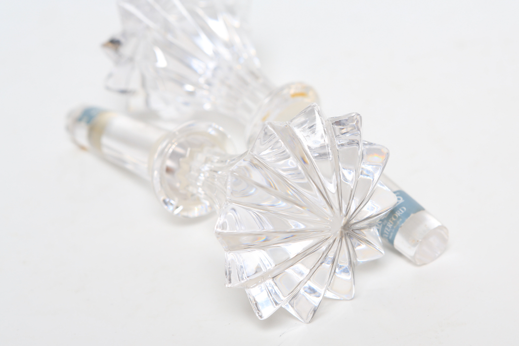 Pair of Marquis by Waterford Crystal Wine Stoppers