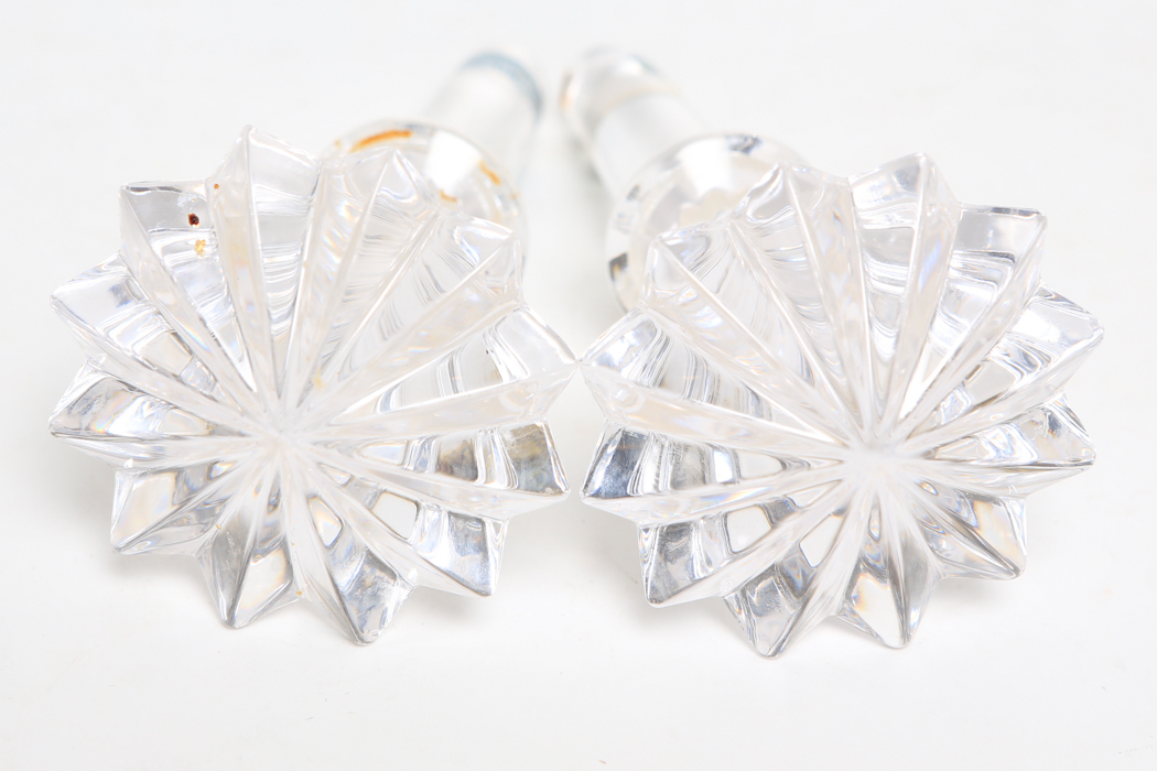 Pair of Marquis by Waterford Crystal Wine Stoppers