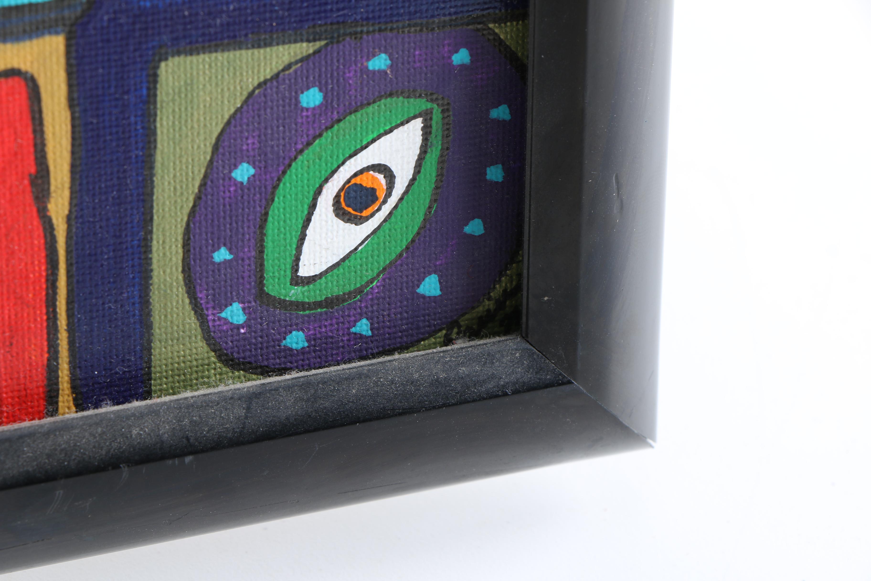 Oil Paintings on Canvas of Abstract Figures