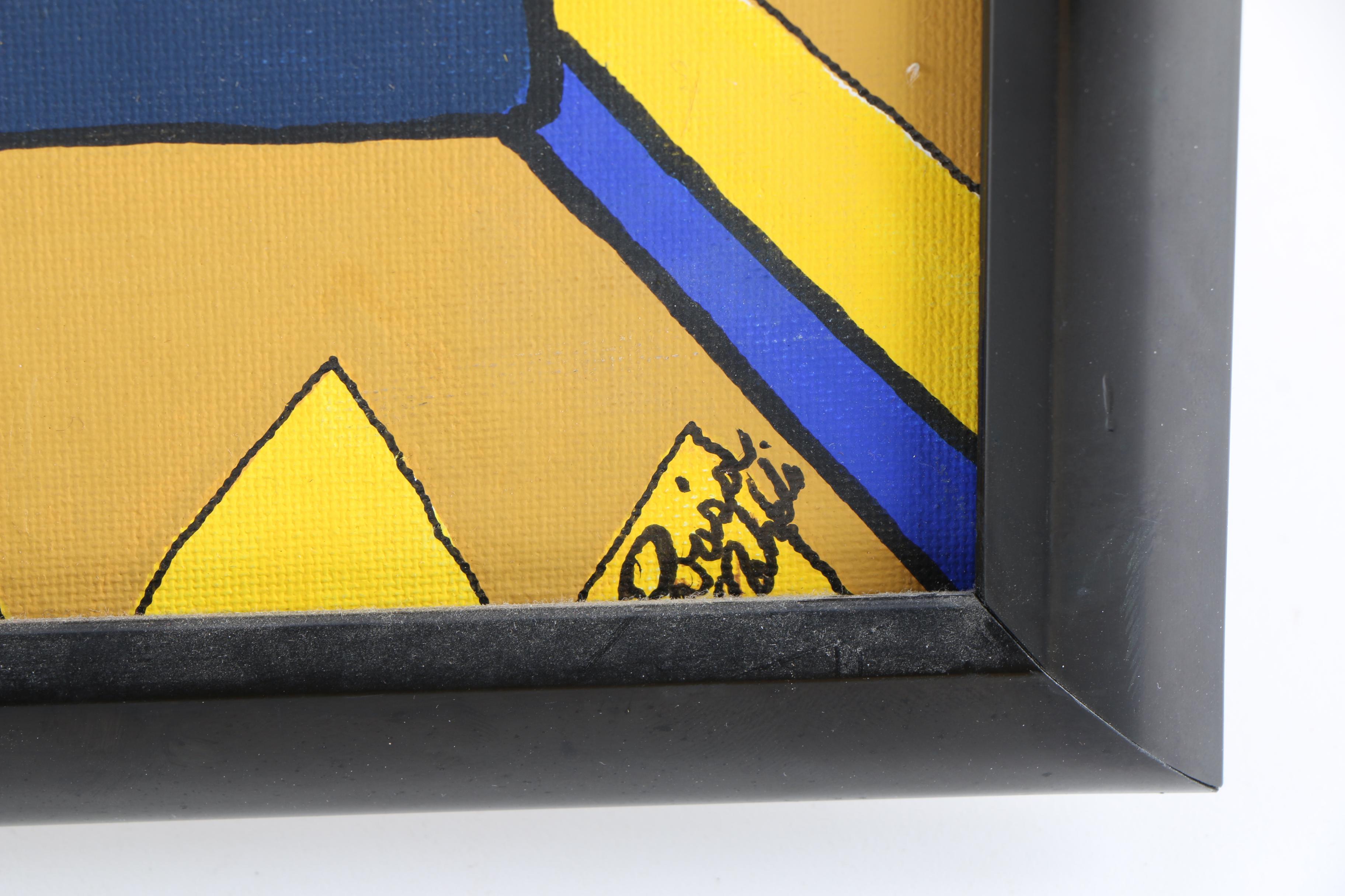 Oil Paintings on Canvas of Abstract Figures