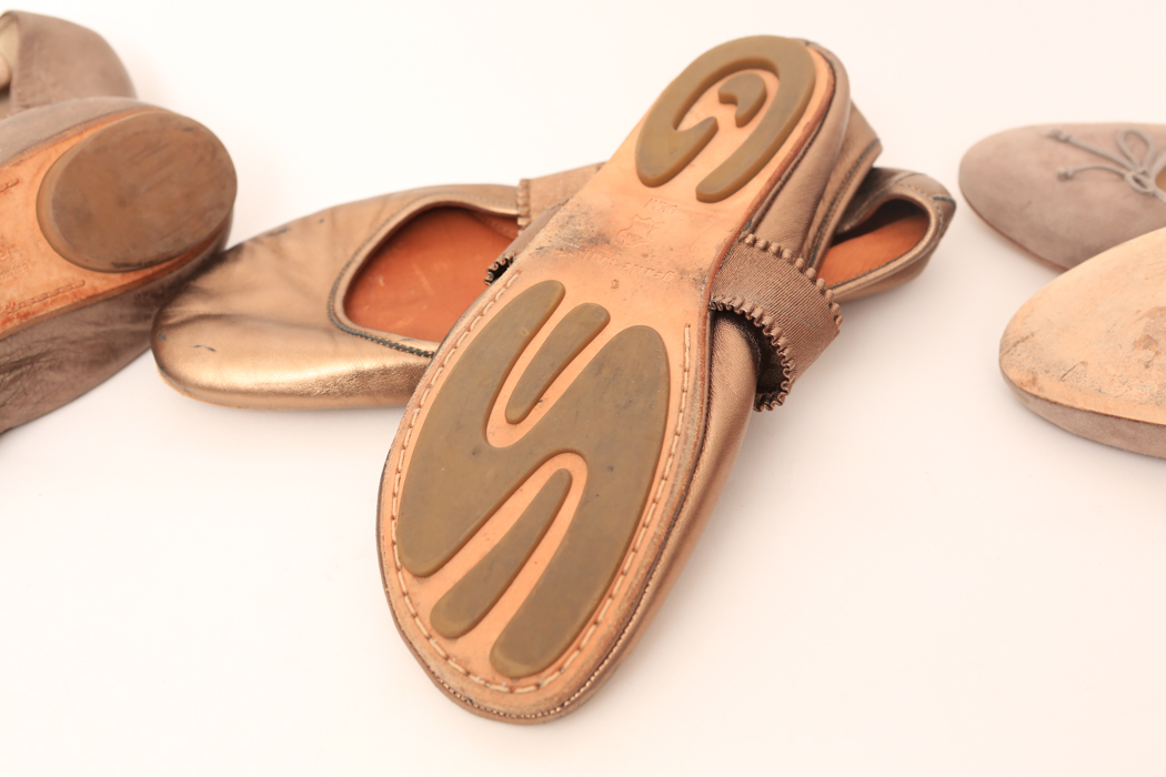 Four Pairs of Women's Ballet Flats Including Sam Edelman