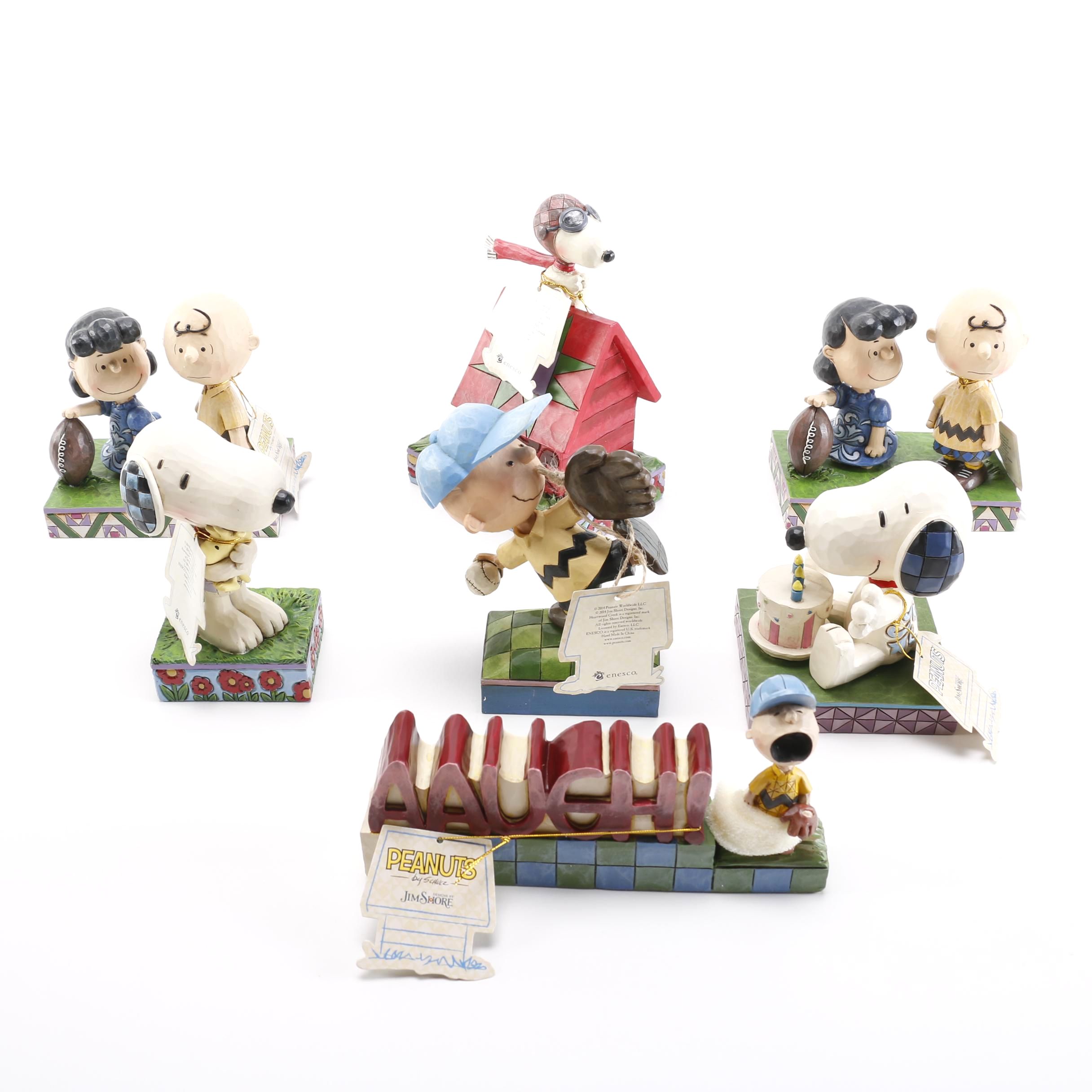 Jim Shore Peanuts Figurines by Enesco
