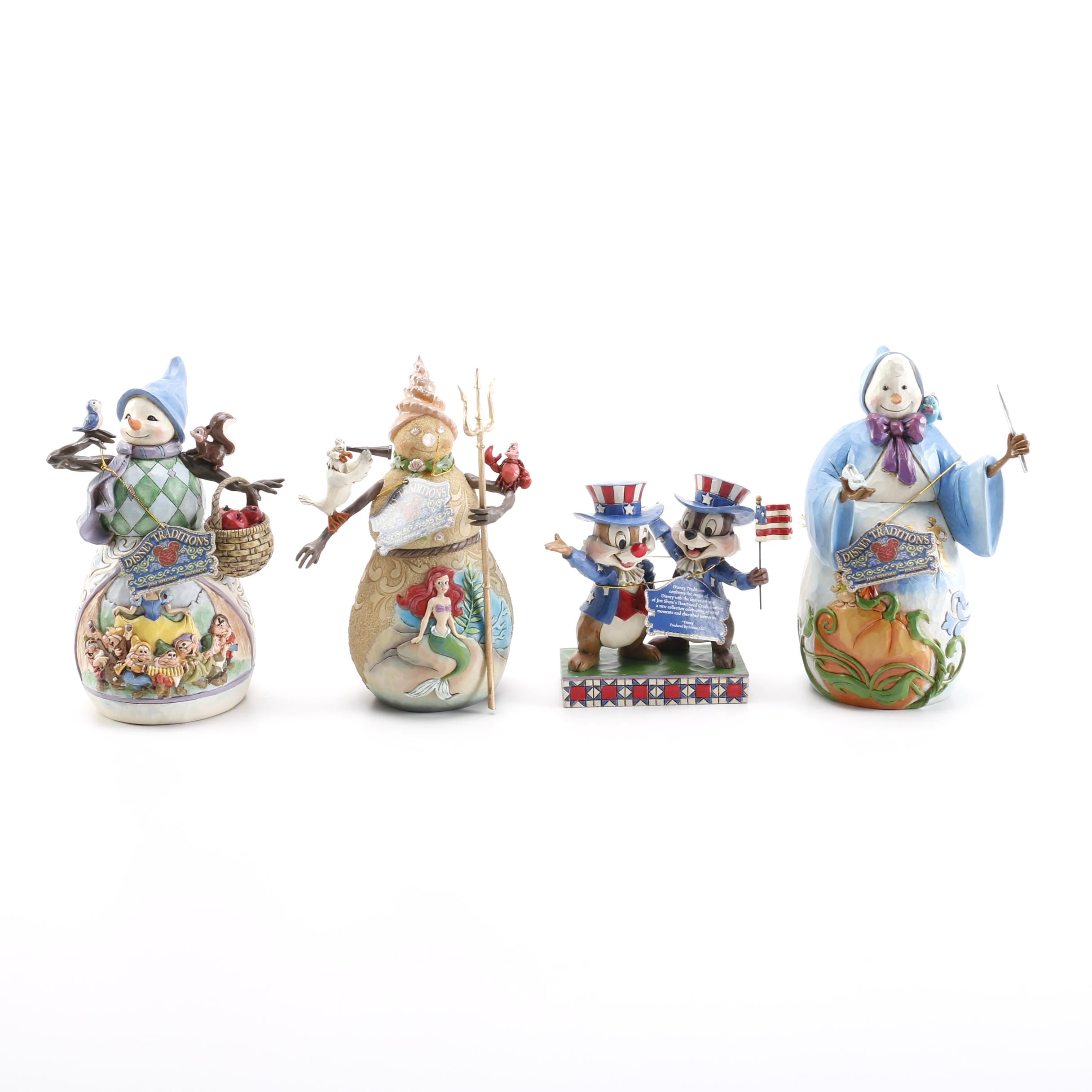 Collection of Disney Traditions Figurines