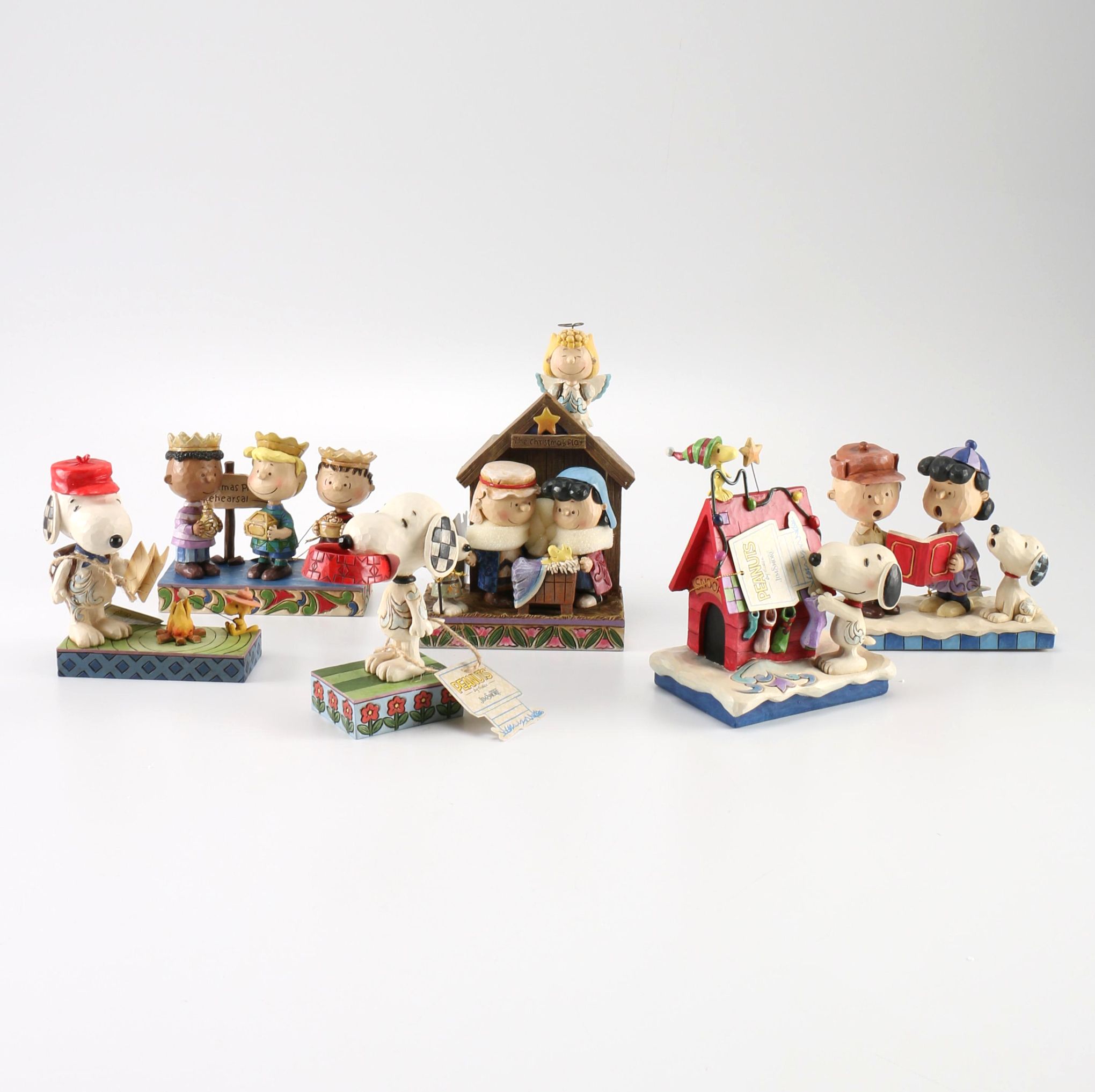 2014-15 Peanuts Christmas Figurines by Jim Shore