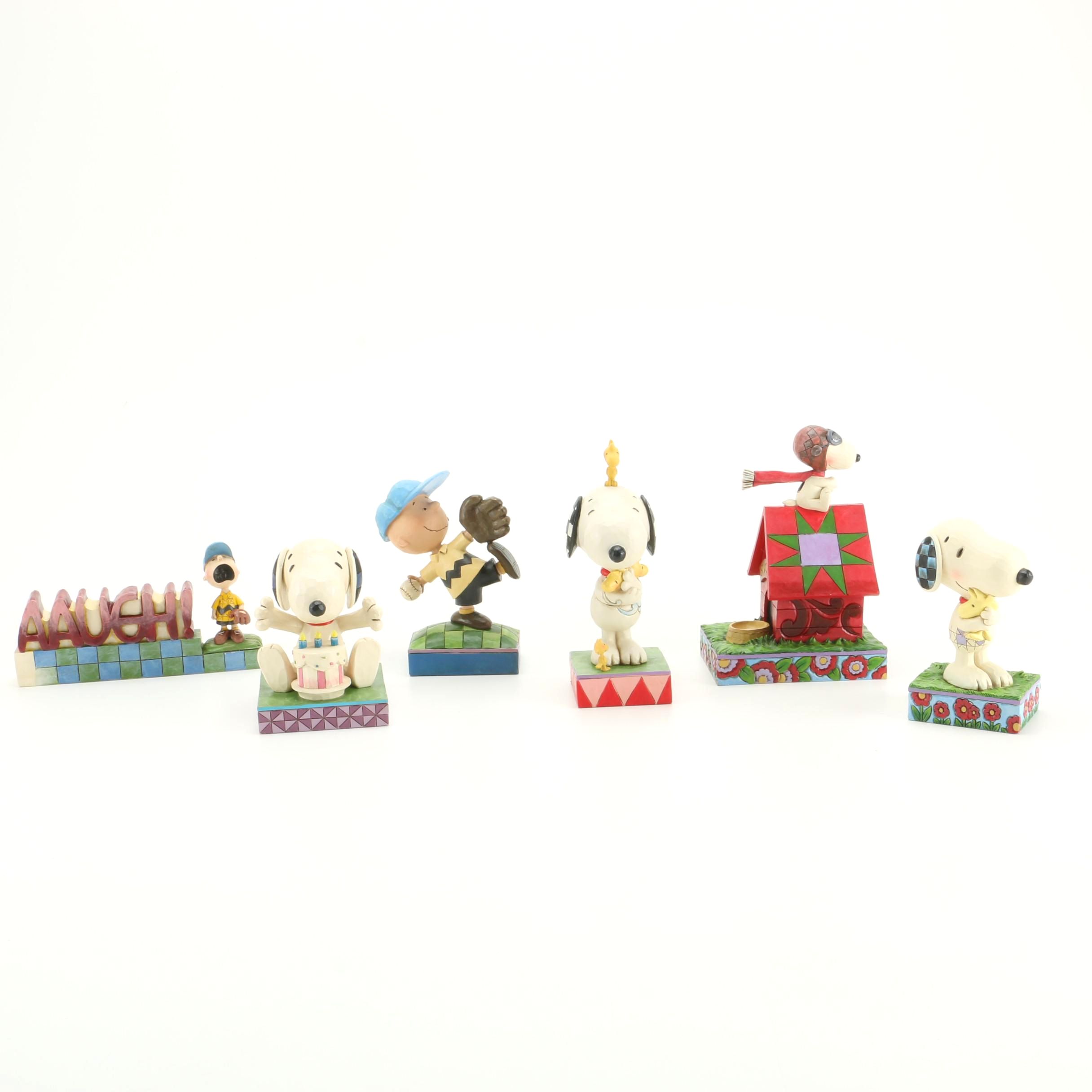 Enesco and Jim Shore Peanuts Figurines