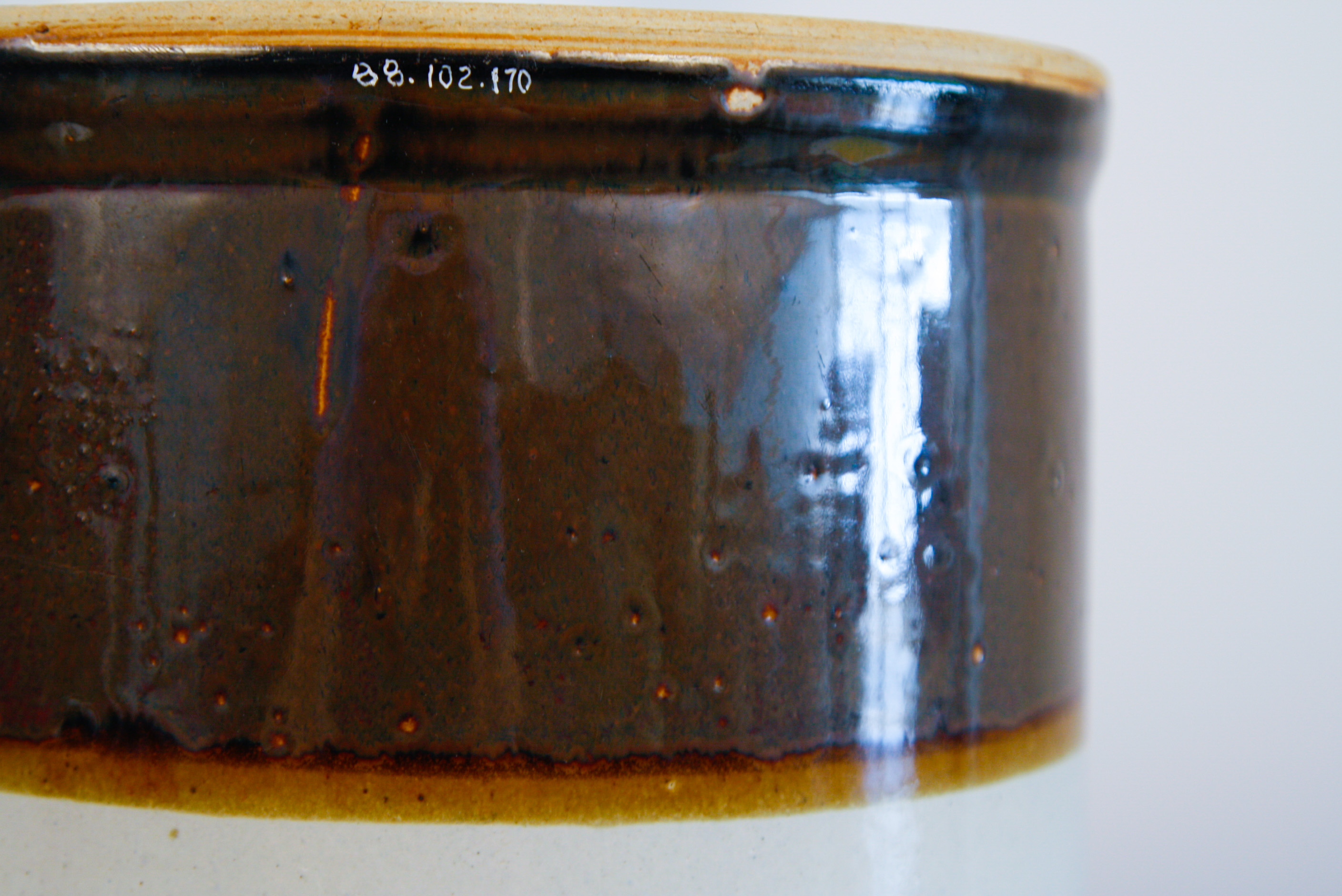 Collection of Antique Stoneware Pickling Crocks