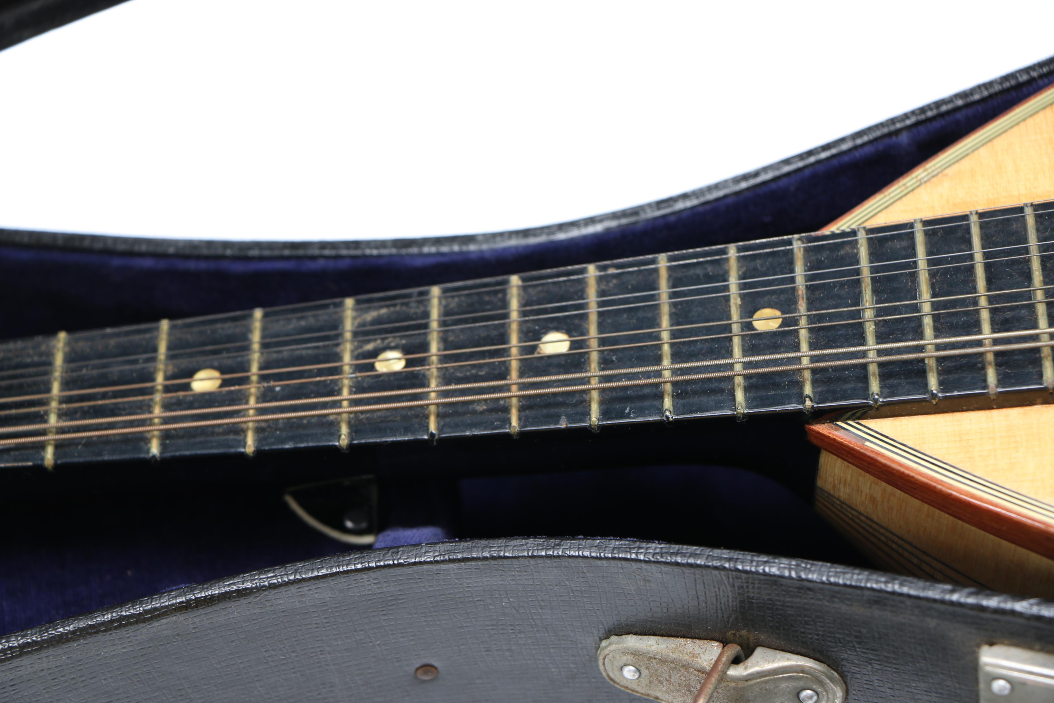Vintage Bowlback Mandolin and Case