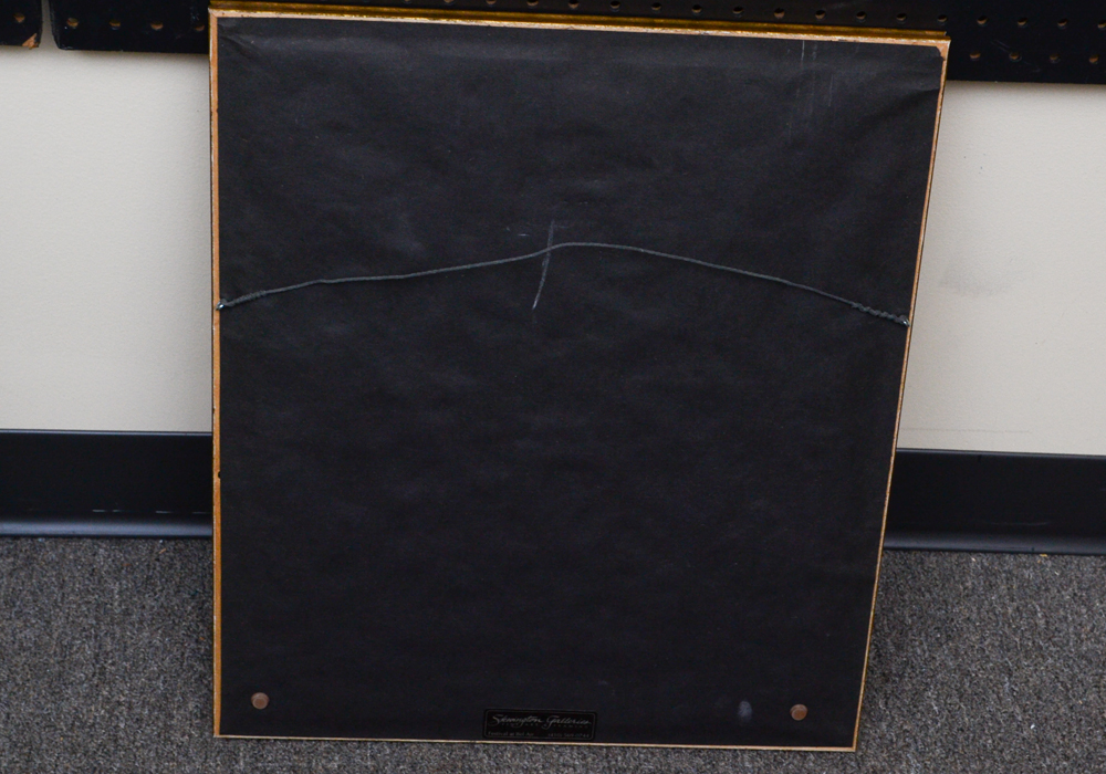 Freddy Centeno Signed Original Gouache Painting