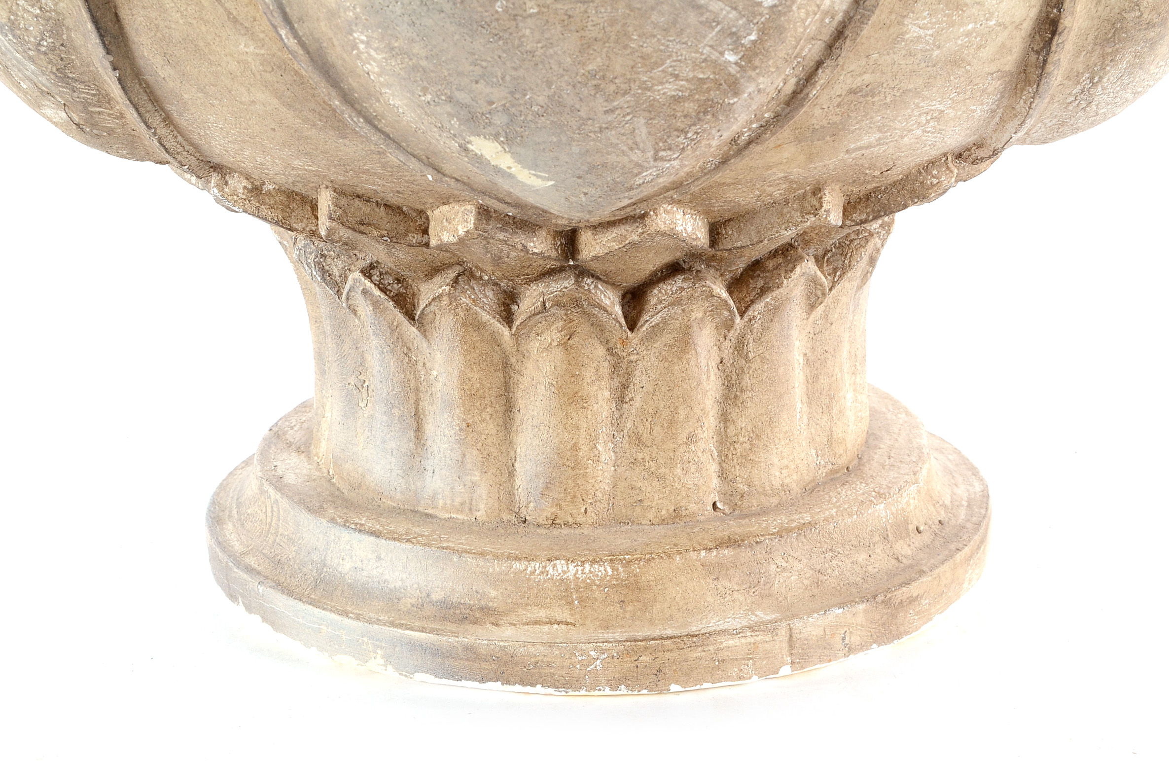 Decorative Fruit Display in Plaster Urn