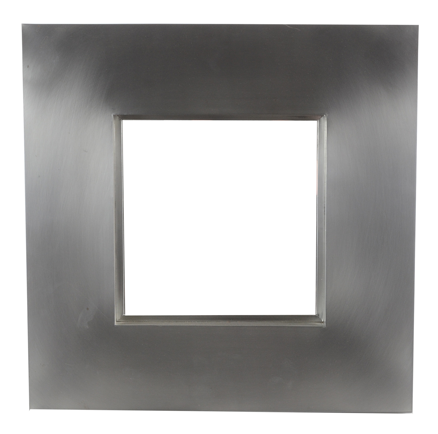 Metal Framed Mirror and Magazine Stand