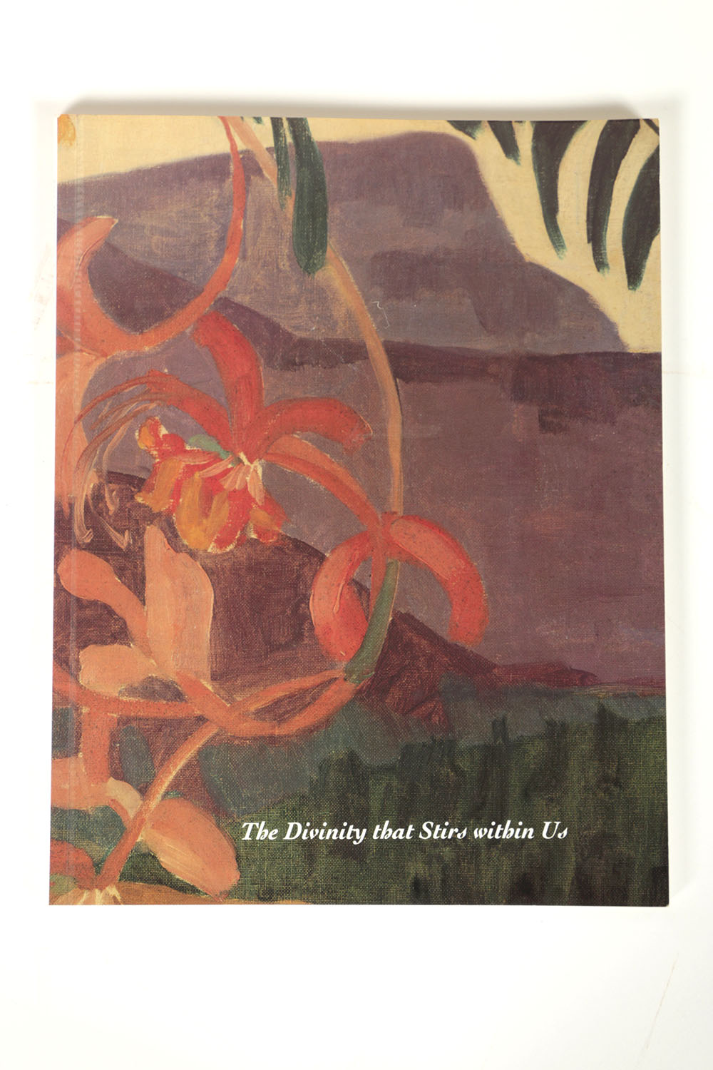 Earl Henry Brewster Oil Painting on Canvas "Trishul and Nanda Devi Before Sunrise with Autumn Cherry Blossoms"