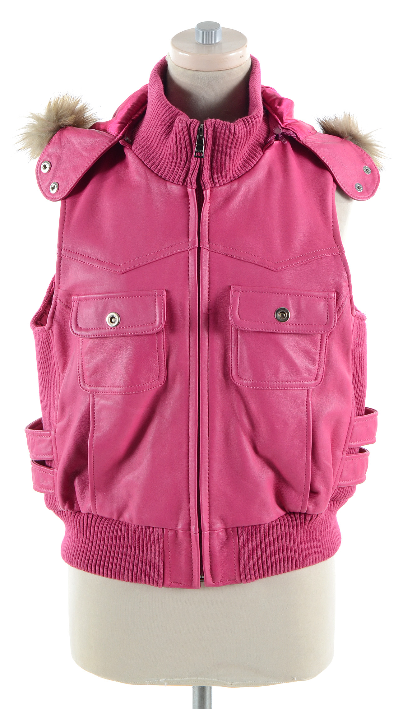 Women's Leather Jacket and Vest