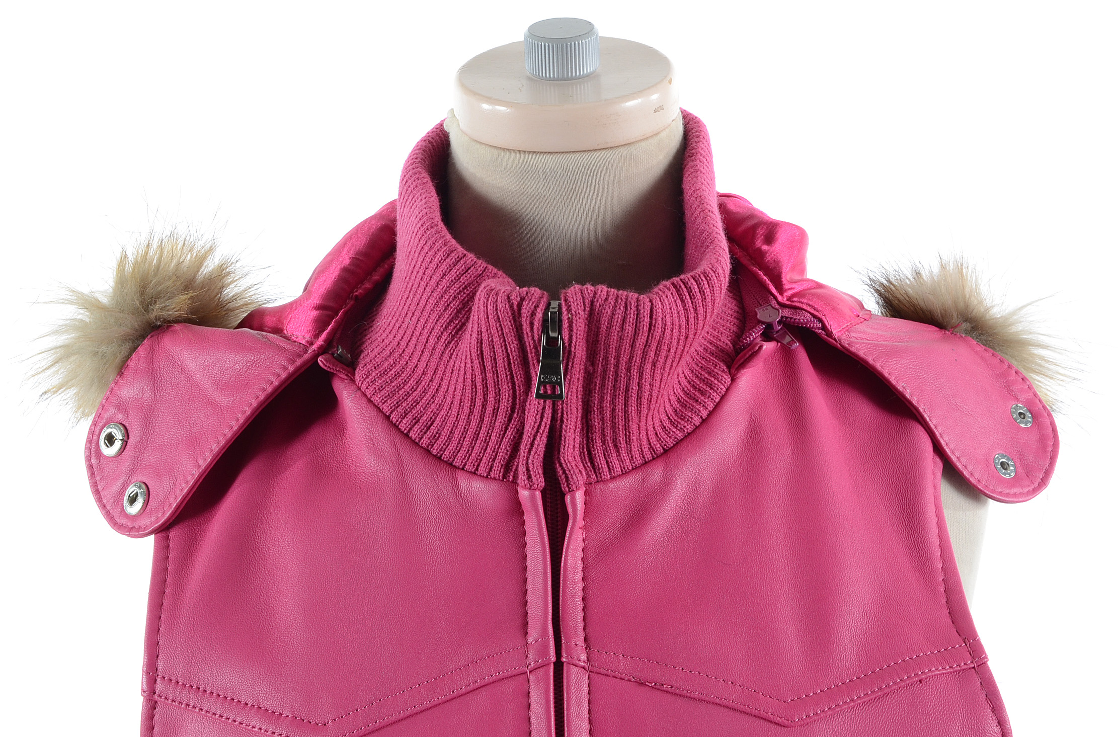 Women's Leather Jacket and Vest