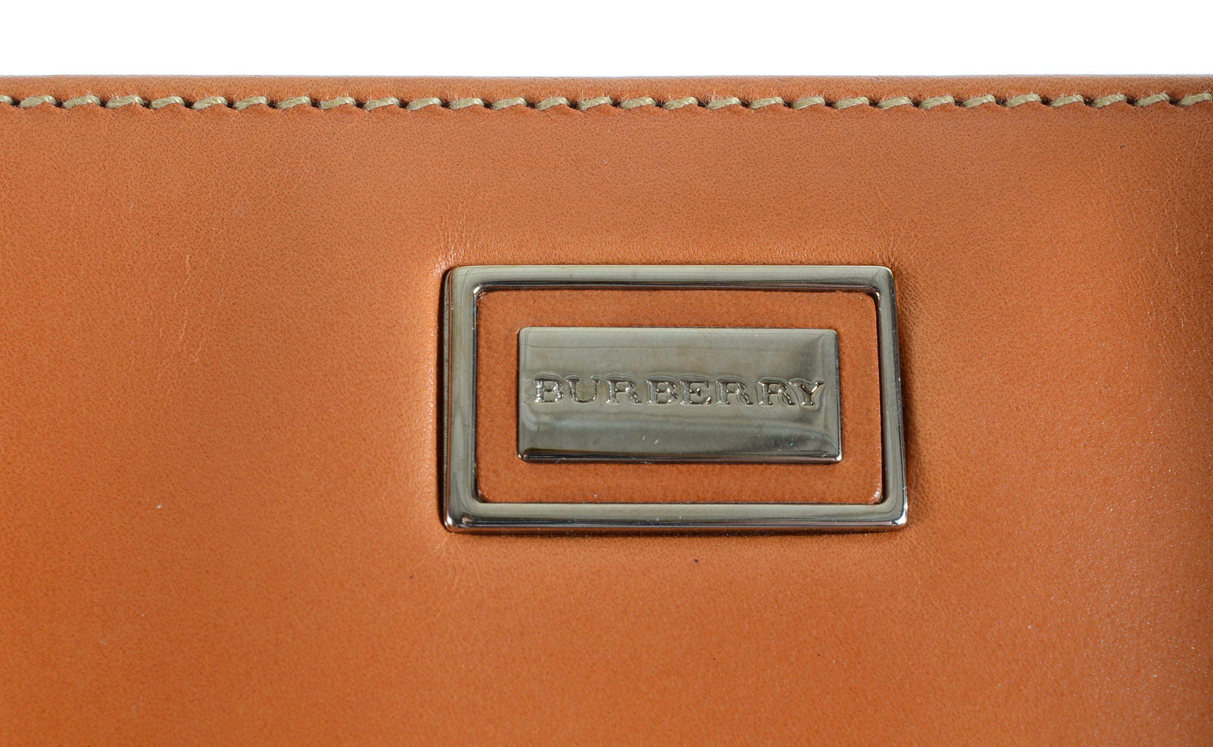 Burberry Leather Tote Bag