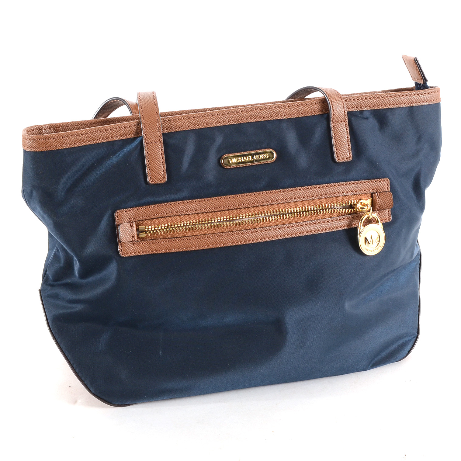 MICHAEL Michael Kors Kempton Leather Trimmed Nylon Tote