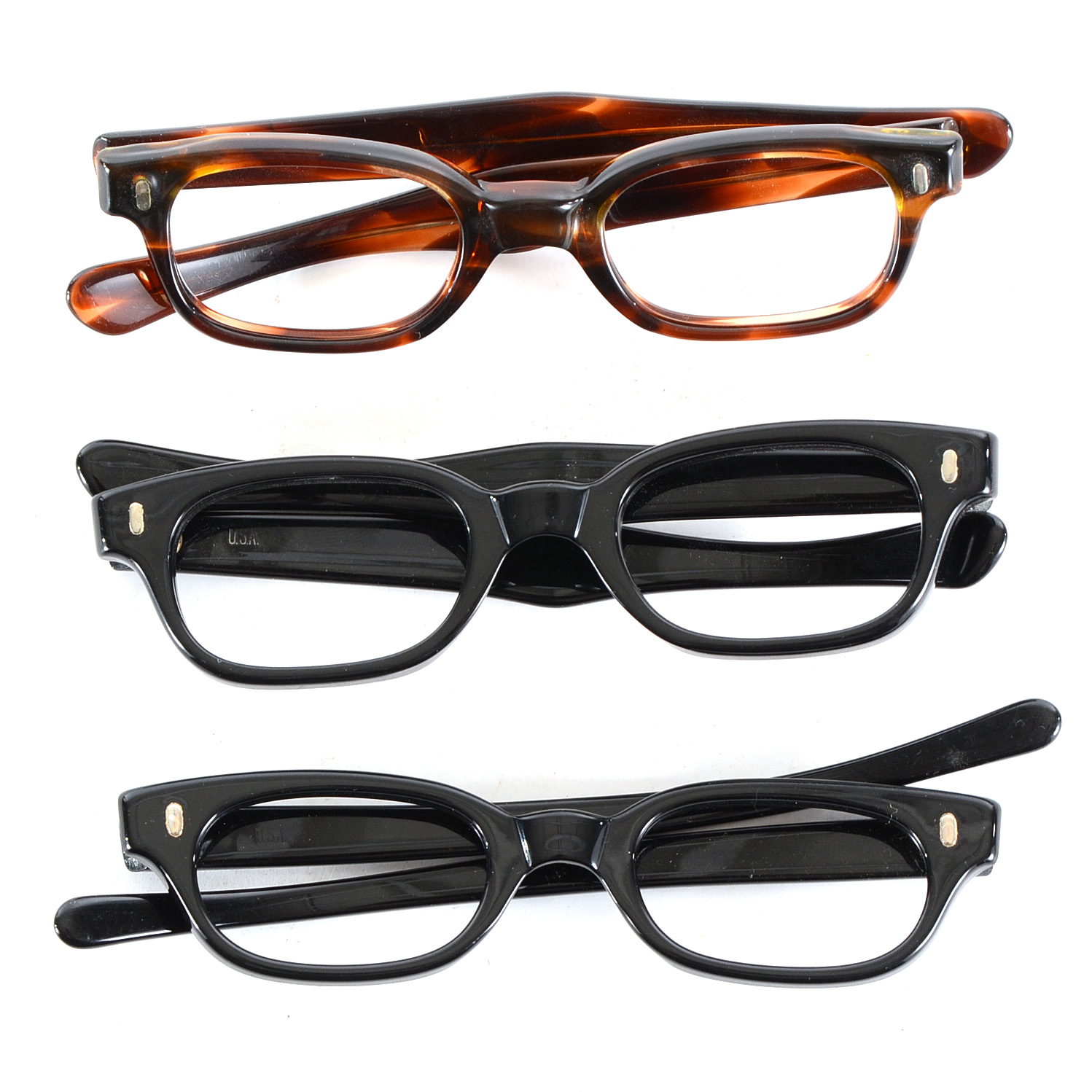 Assortment of Vintage Eyeglass Frames