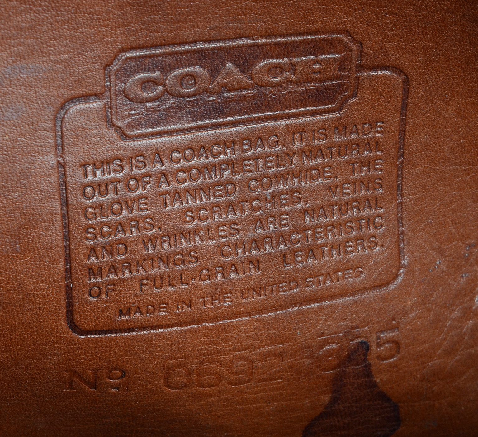 Vintage Coach Flap Bag