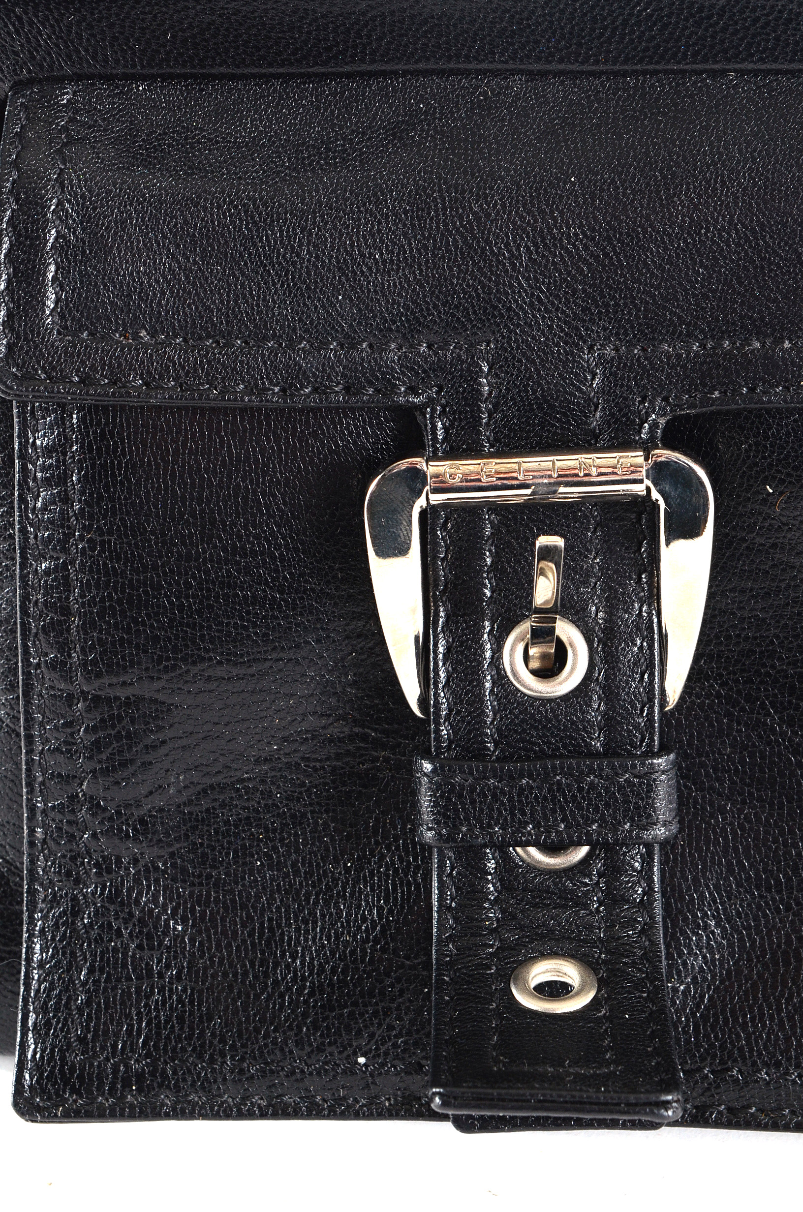 Céline Leather Frame Bag