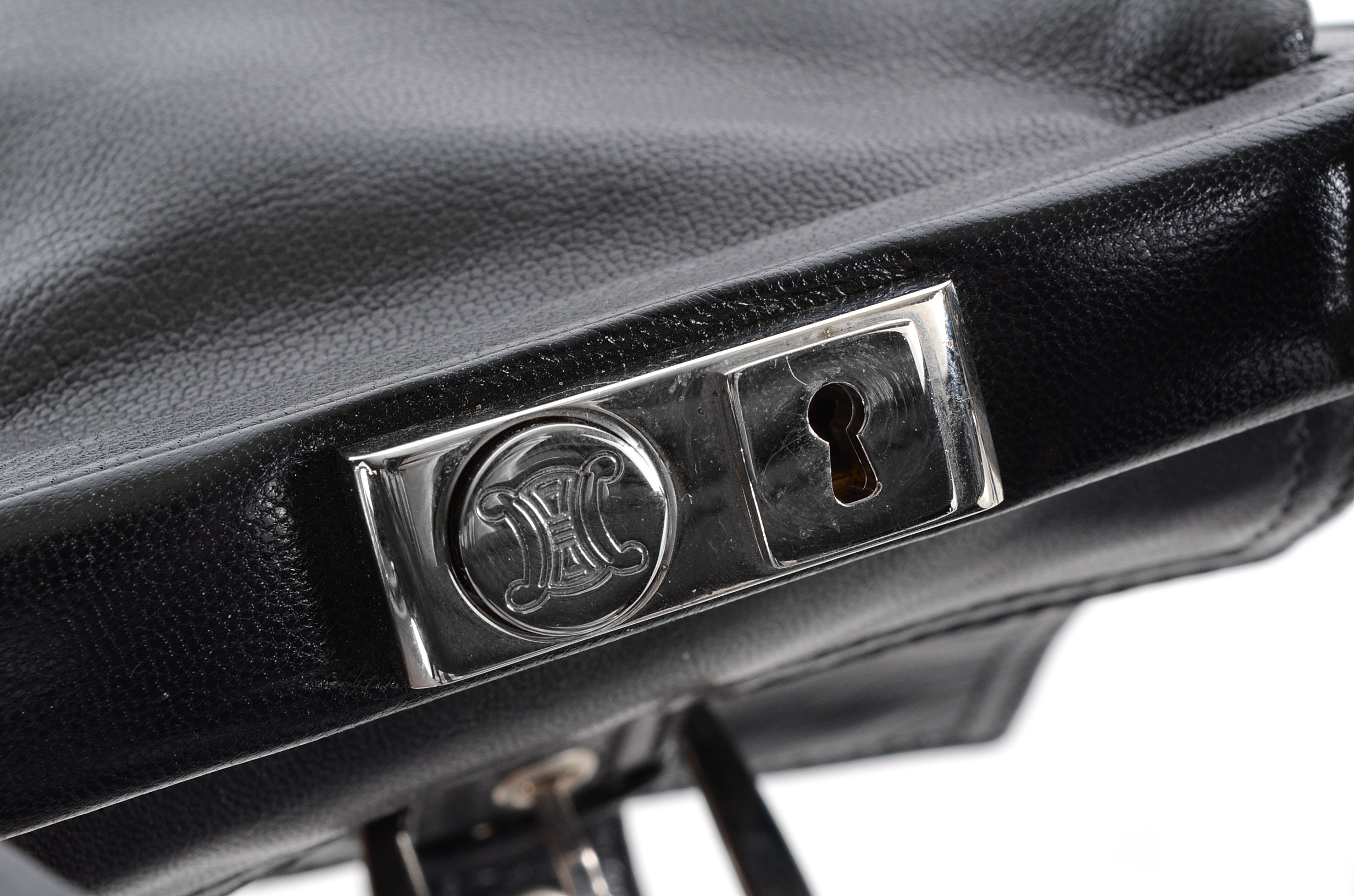 Céline Leather Frame Bag